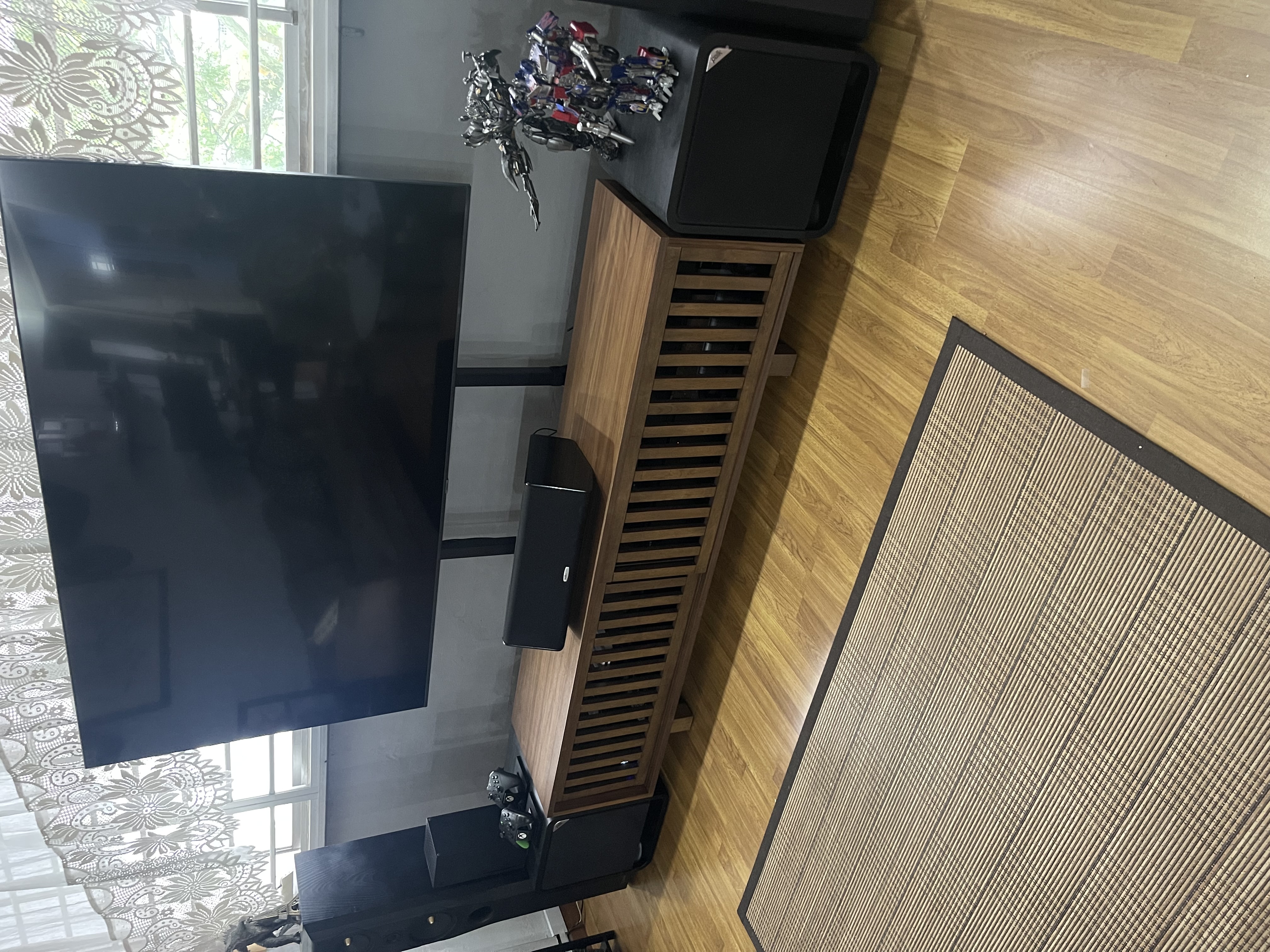 Keita TV Console 1.8m - Walnut