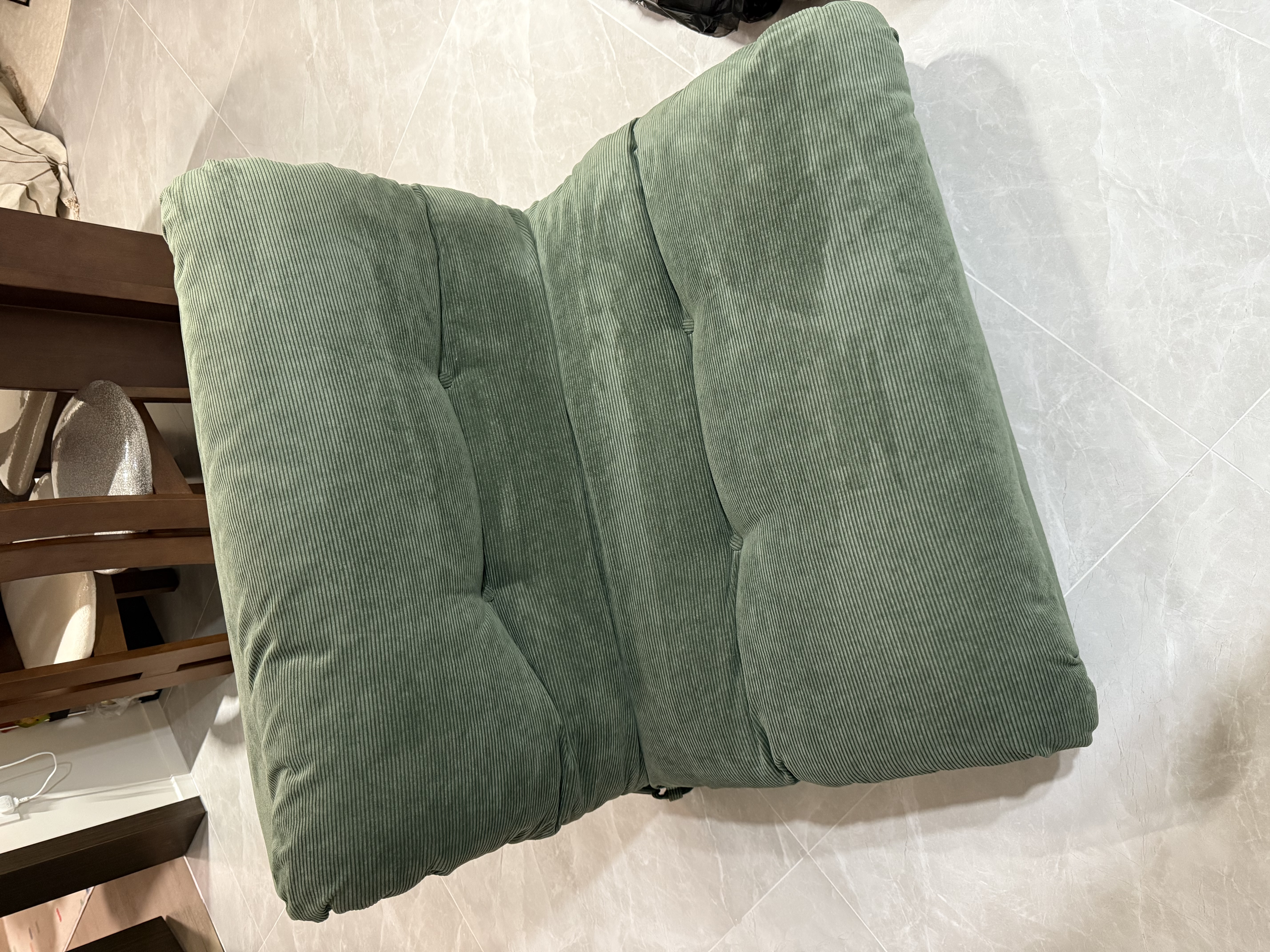 Customer home photo 2: Elegant and comfortable materials