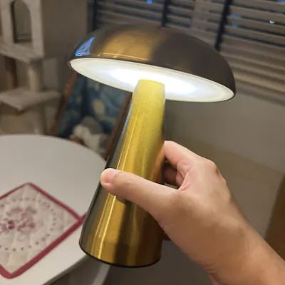 Customer home photo 8: Nice table lamp with touch control to adjust colour warmth.