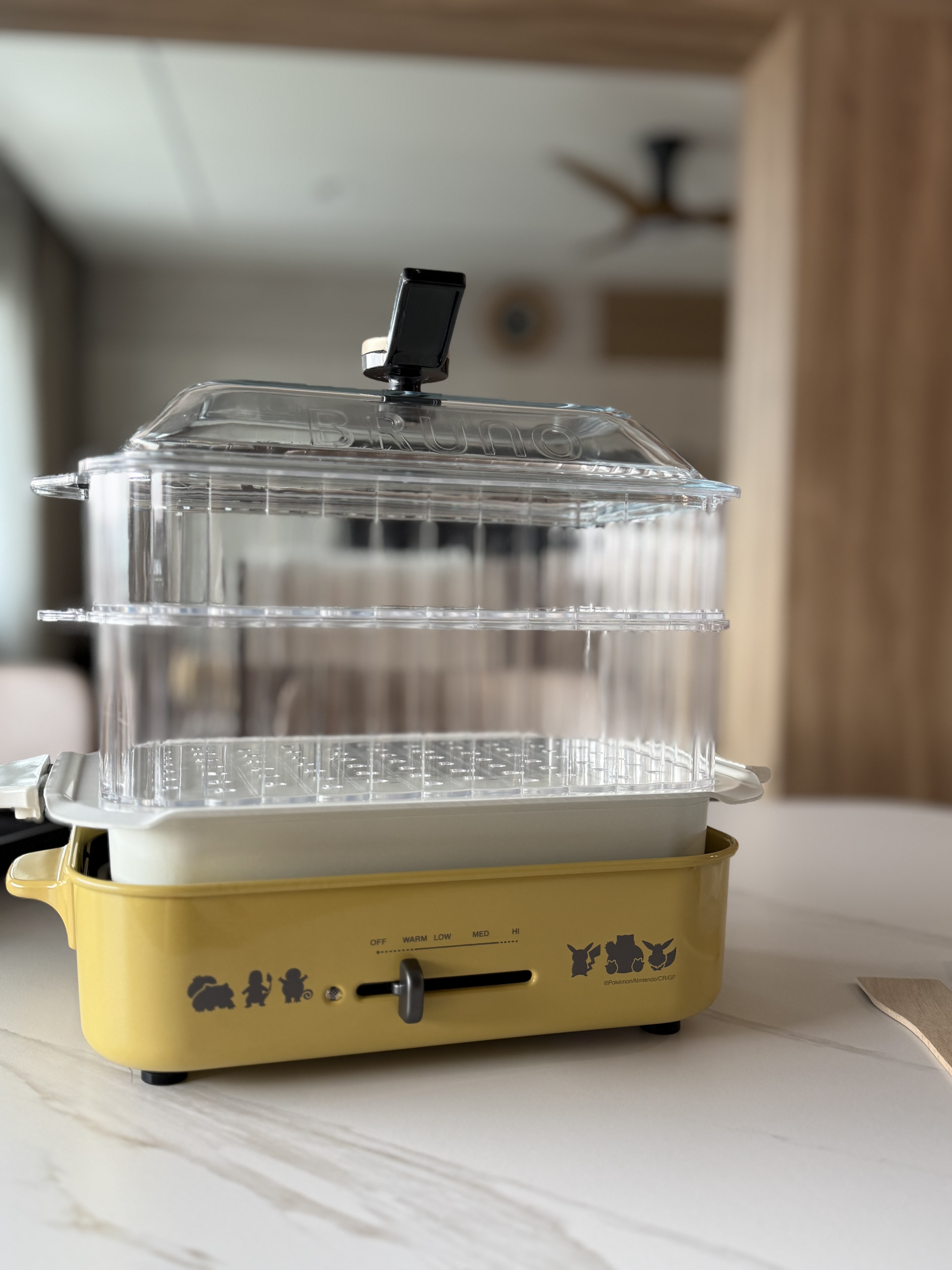Customer home photo 2: Such a fun centerpiece! The design is adorable and sparks joy every time we use it. Heats evenly, easy to set up and clean. Perfect for cozy meals at home — it makes family dinners feel extra special.