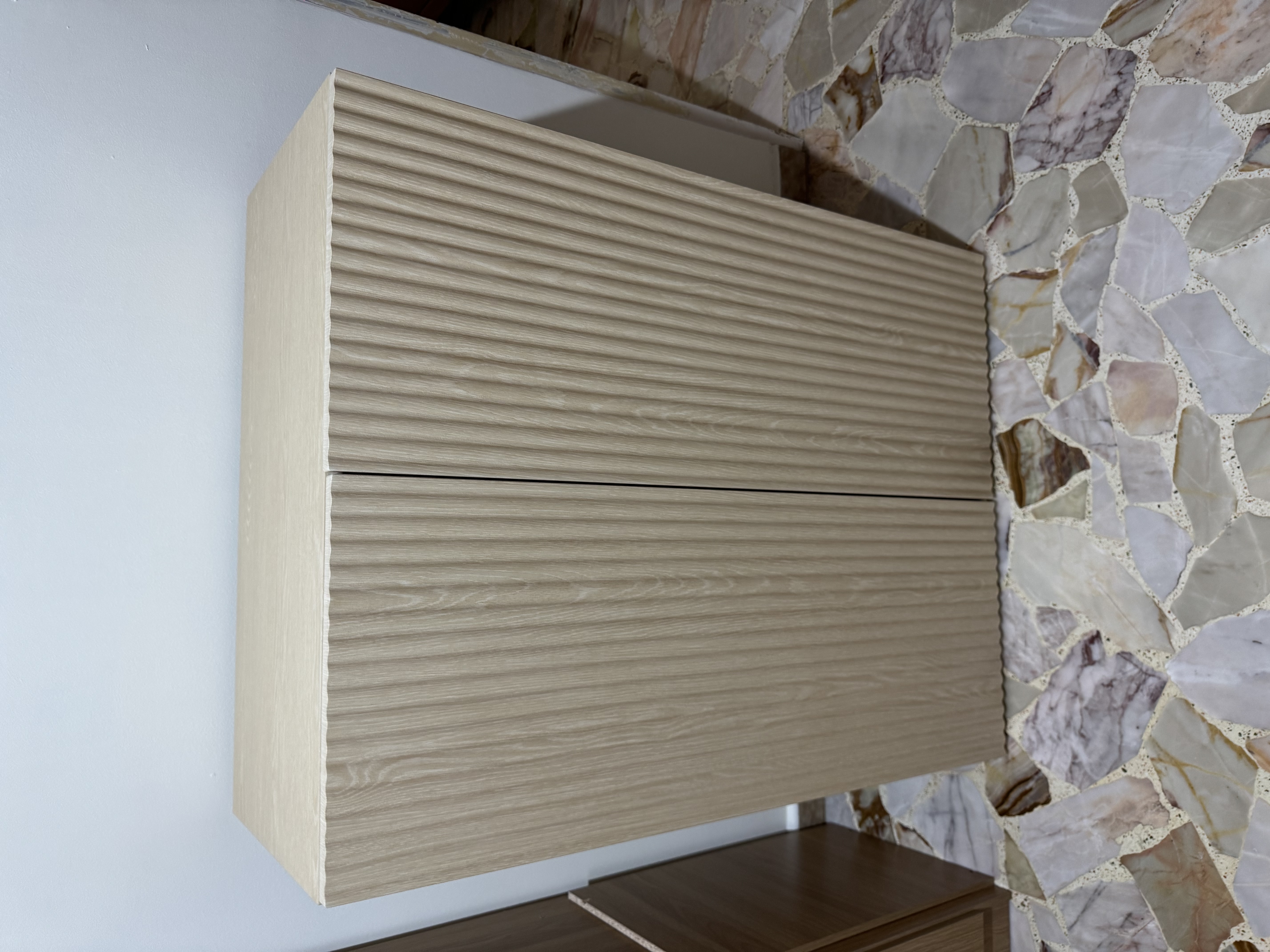 Heidi Tall Cabinet 0.8m - Oak