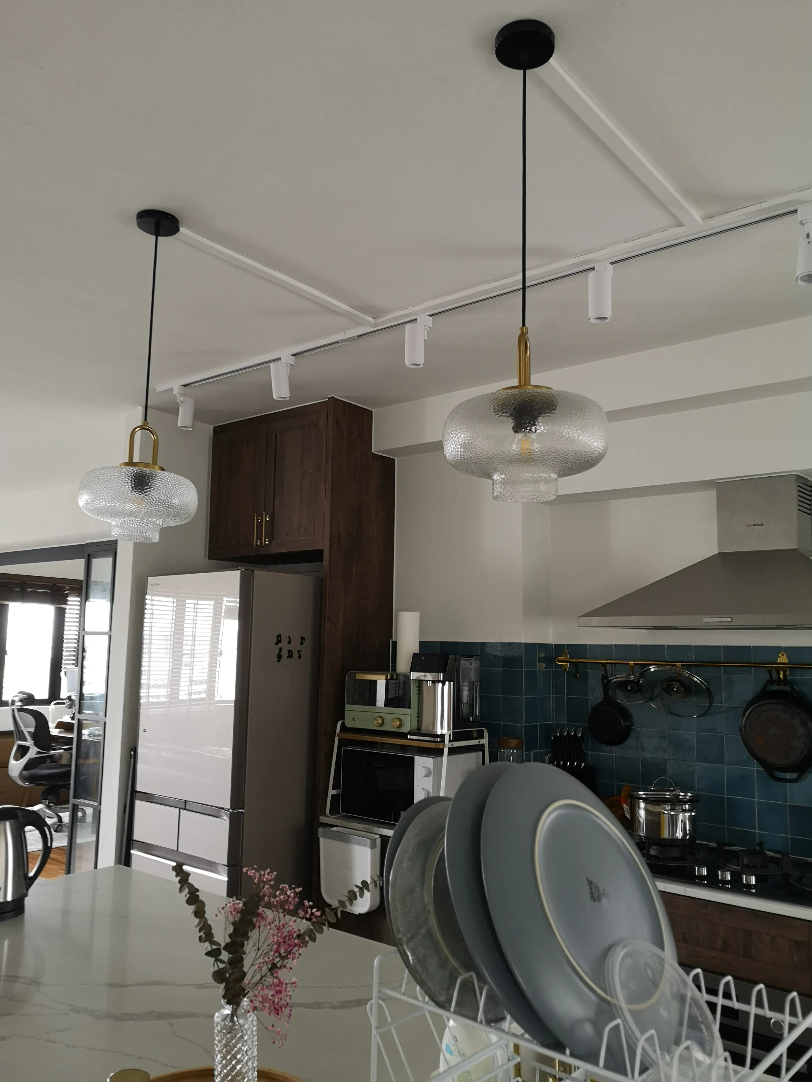Customer home photo 2: Bought 2 for our open concept kitchen. Looks great and quality is impeccable.