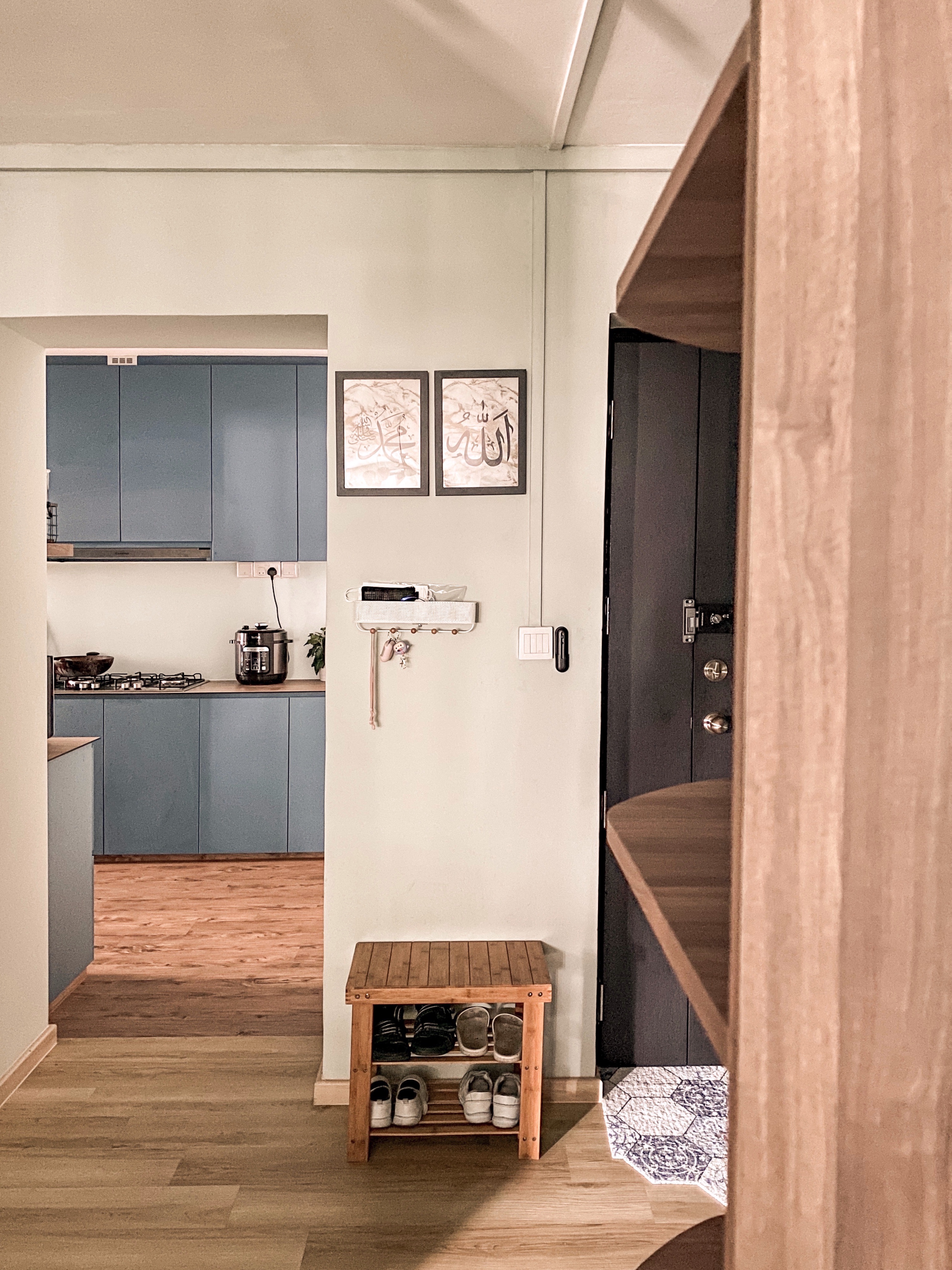 Customer home photo 1: This item has proven reliable during COVID19 times when we store our reusable/non-reusuable masks, Trace Together token & our hand sanitisers.