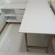 Miah Study Table 1.4m - Natural, White