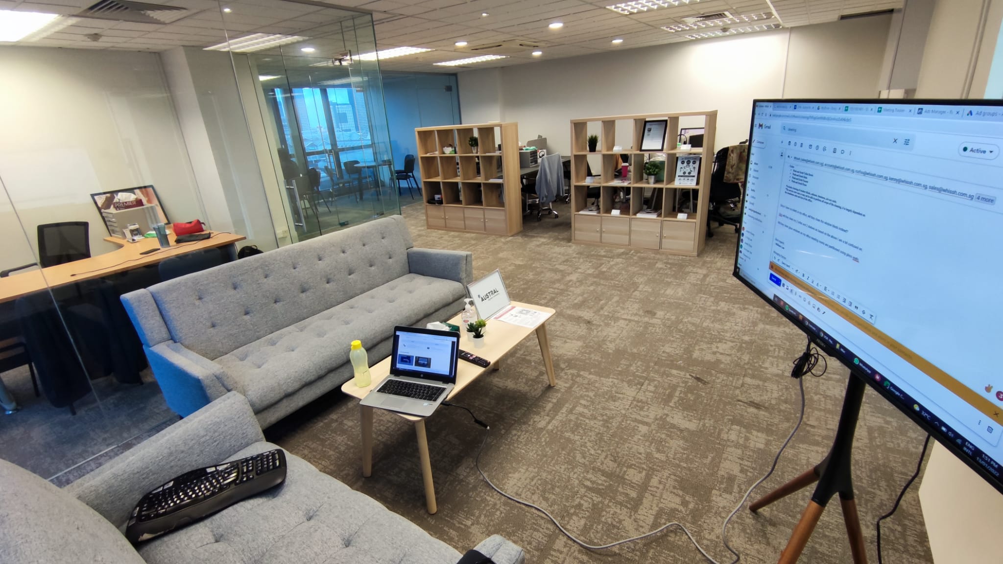 Customer home photo 1: Comfortable and quick delivery for my office