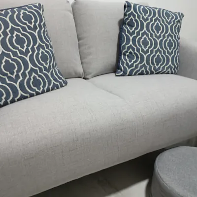 Customer home photo 15: Nicely designed Sofa with seamlessly contour and the best of it is the compact size!