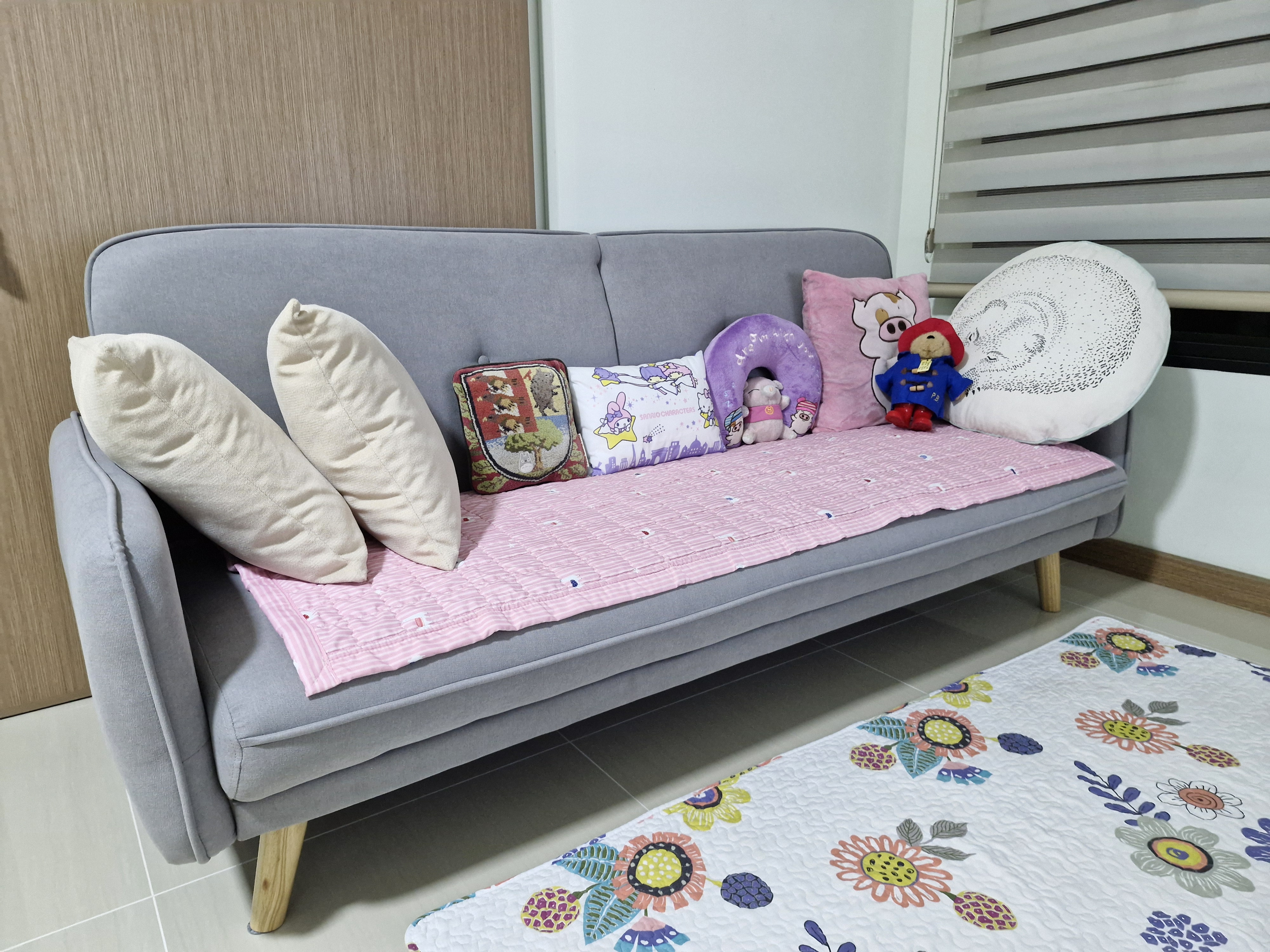 Customer home photo 2: Simple design yet very firm and sturdy sofa at a very affordable price!