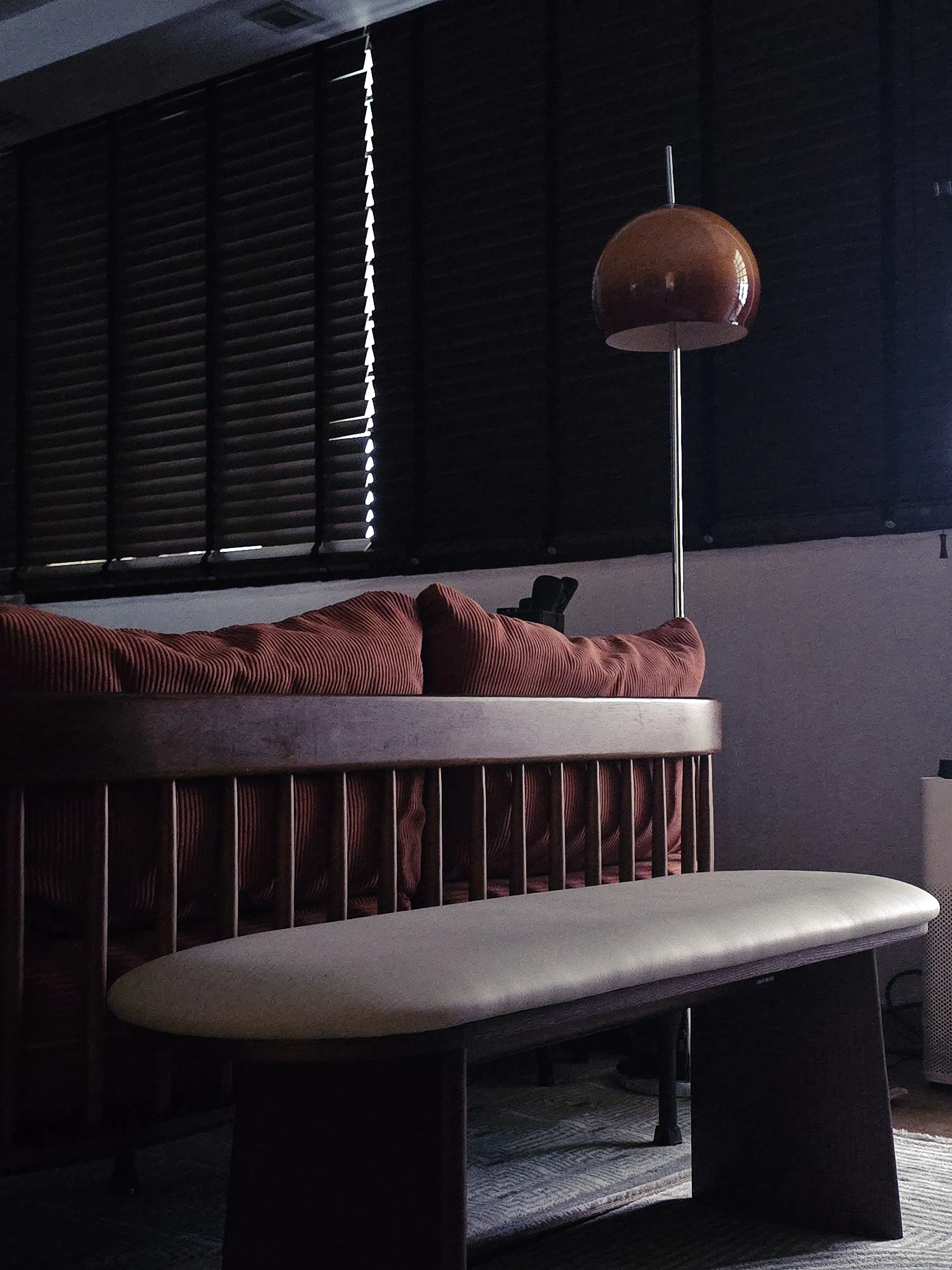 Customer home photo 3: Emits warmth to the space when switched on. A sleek piece on it's own