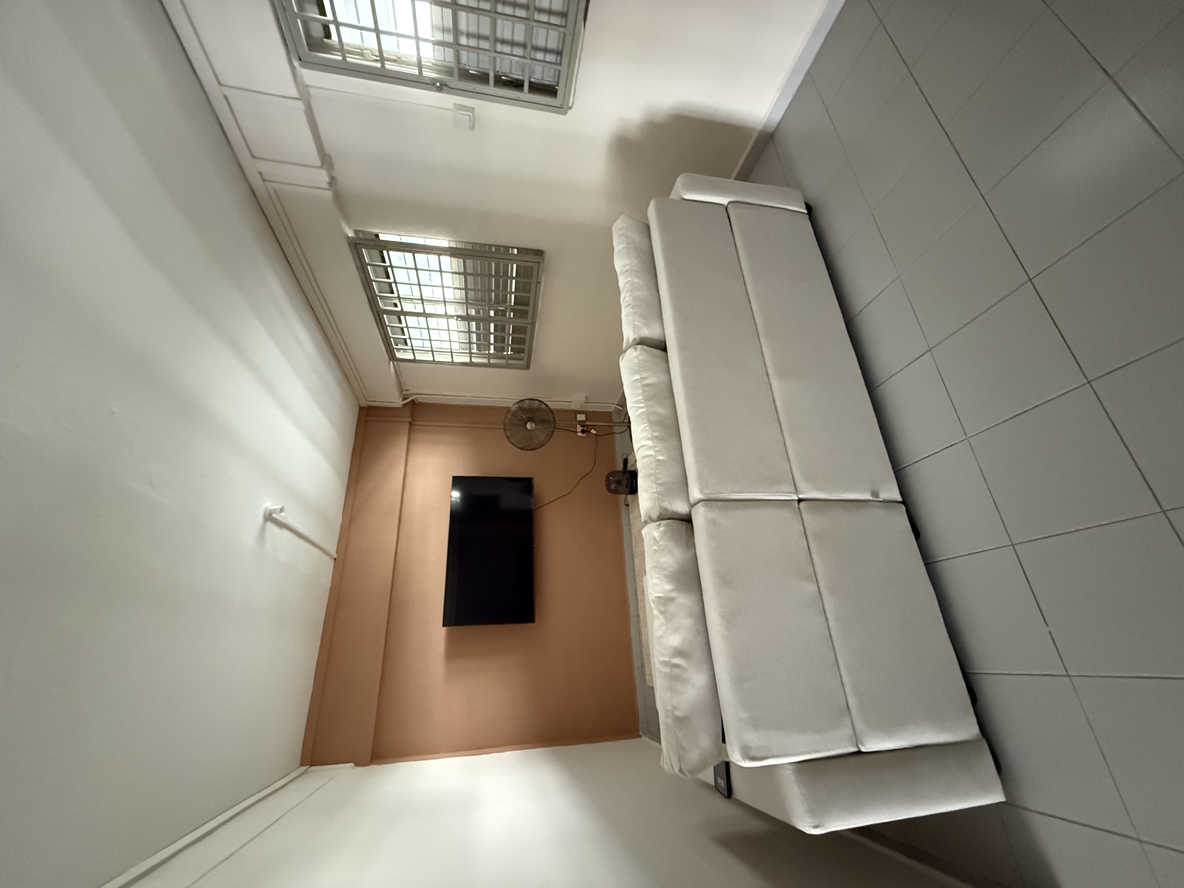 Mia L-Shaped Storage Sofa Bed - Ecru