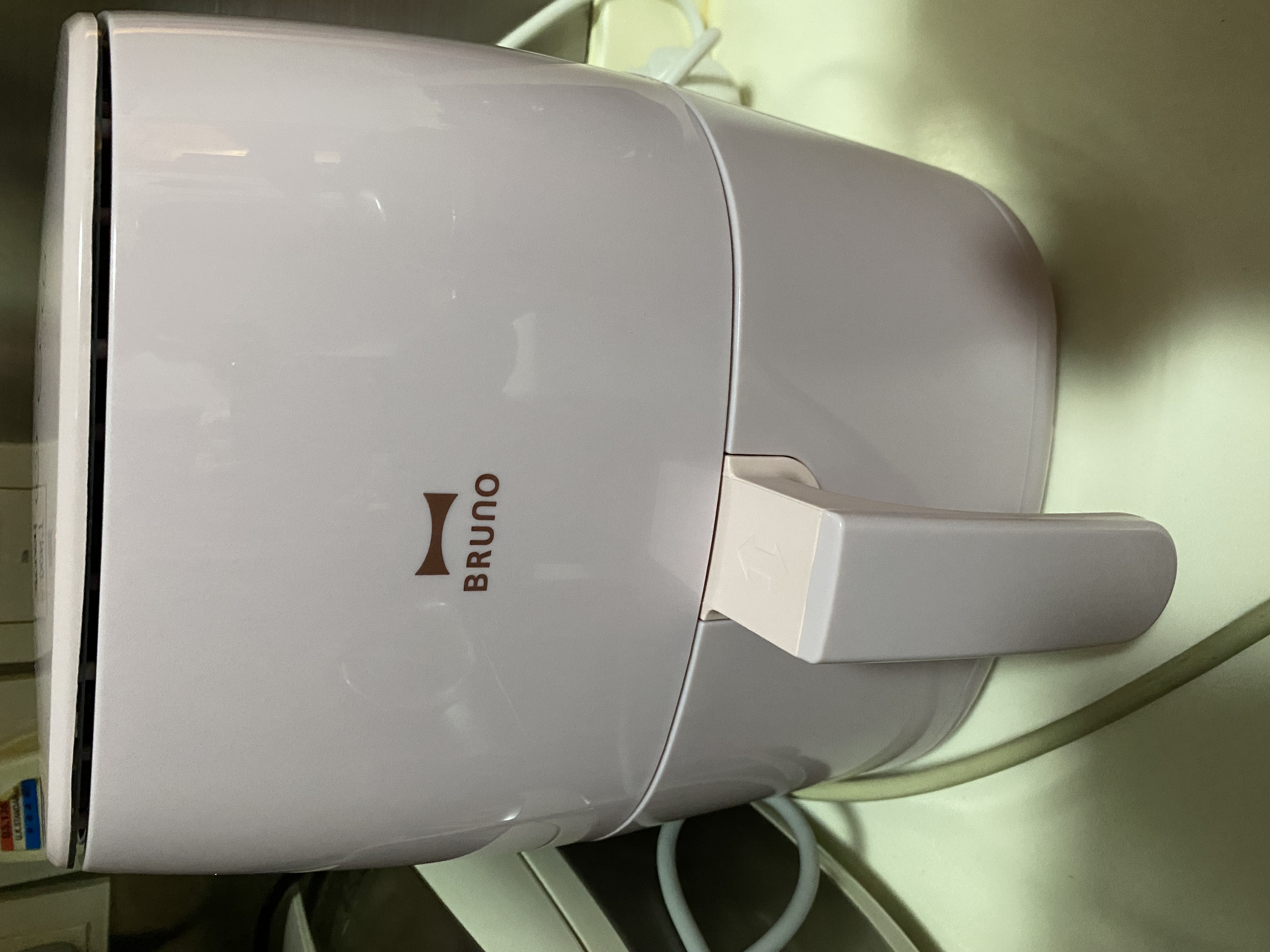 BRUNO Glass Air Fryer ホワイト BRUNO ノンフライヤー ホワイト