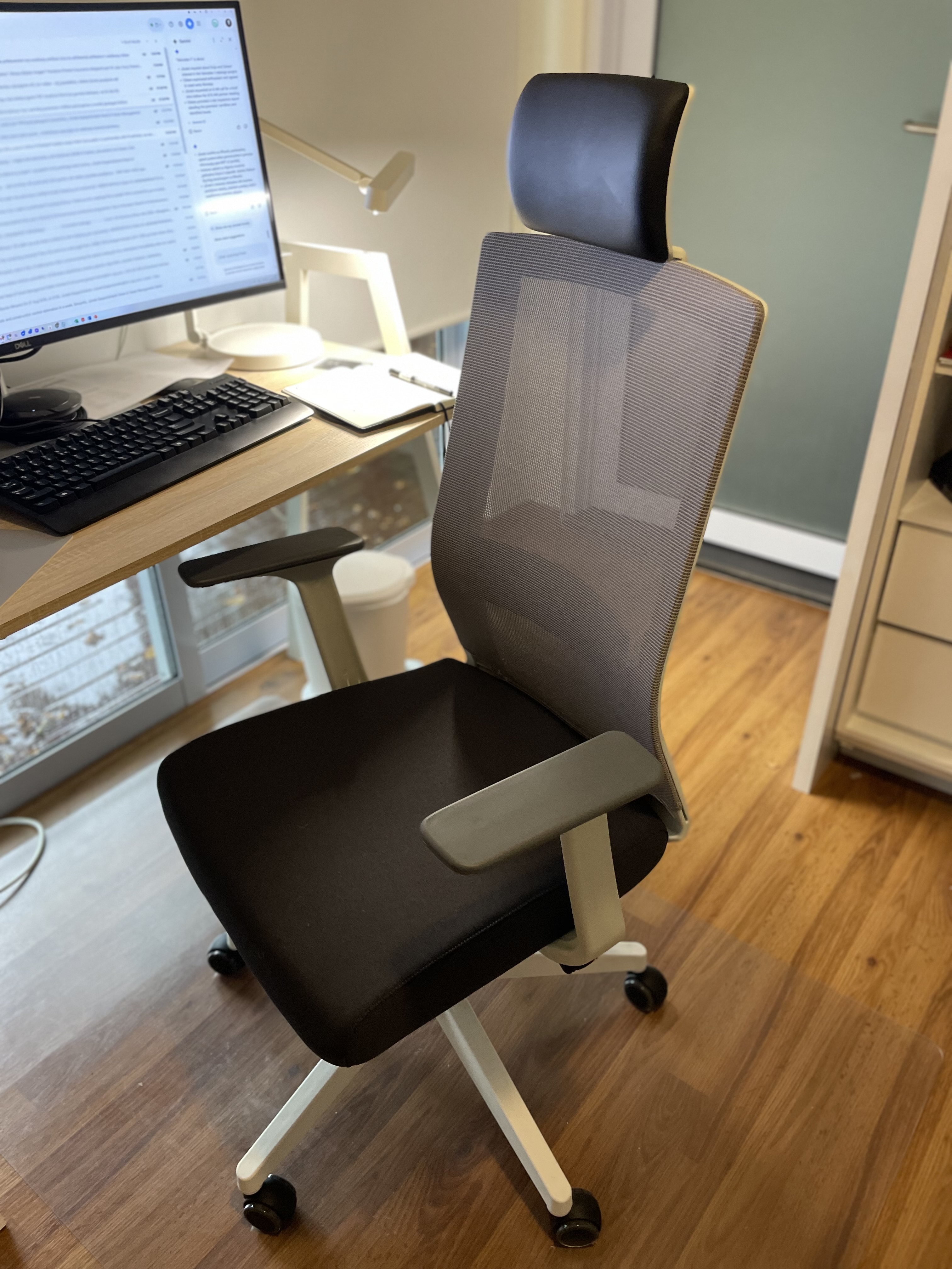Customer home photo 6: Good quality chair. Nice color. Comfortable.