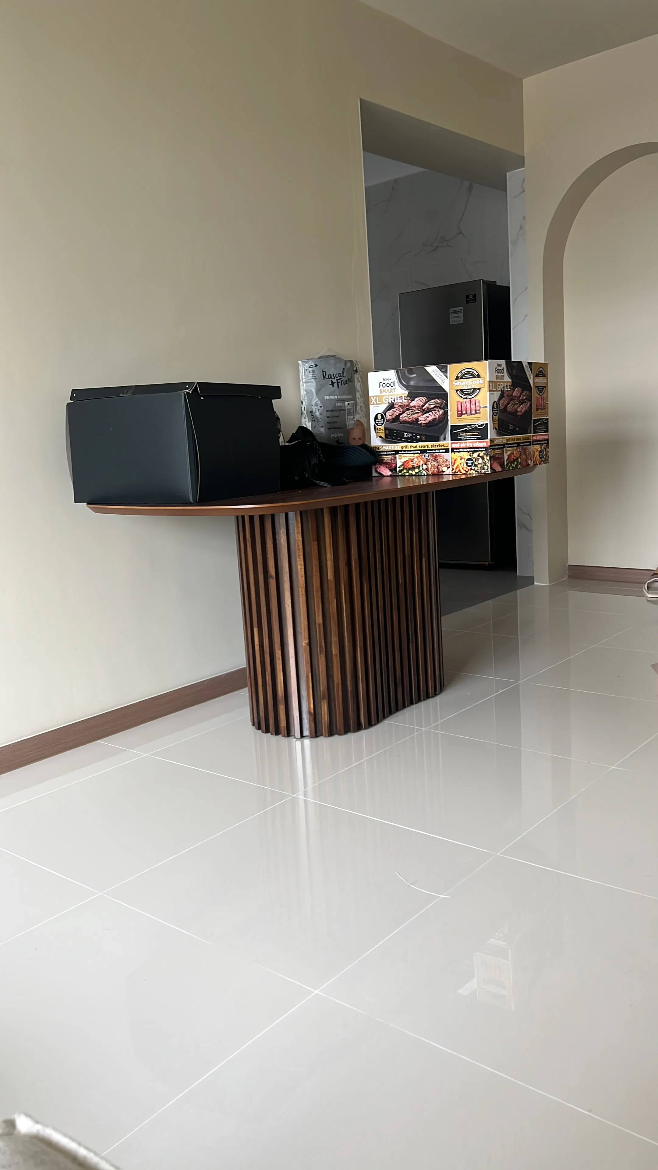 Customer home photo 3: Table is solid and look really nice. Happy to purchase it.