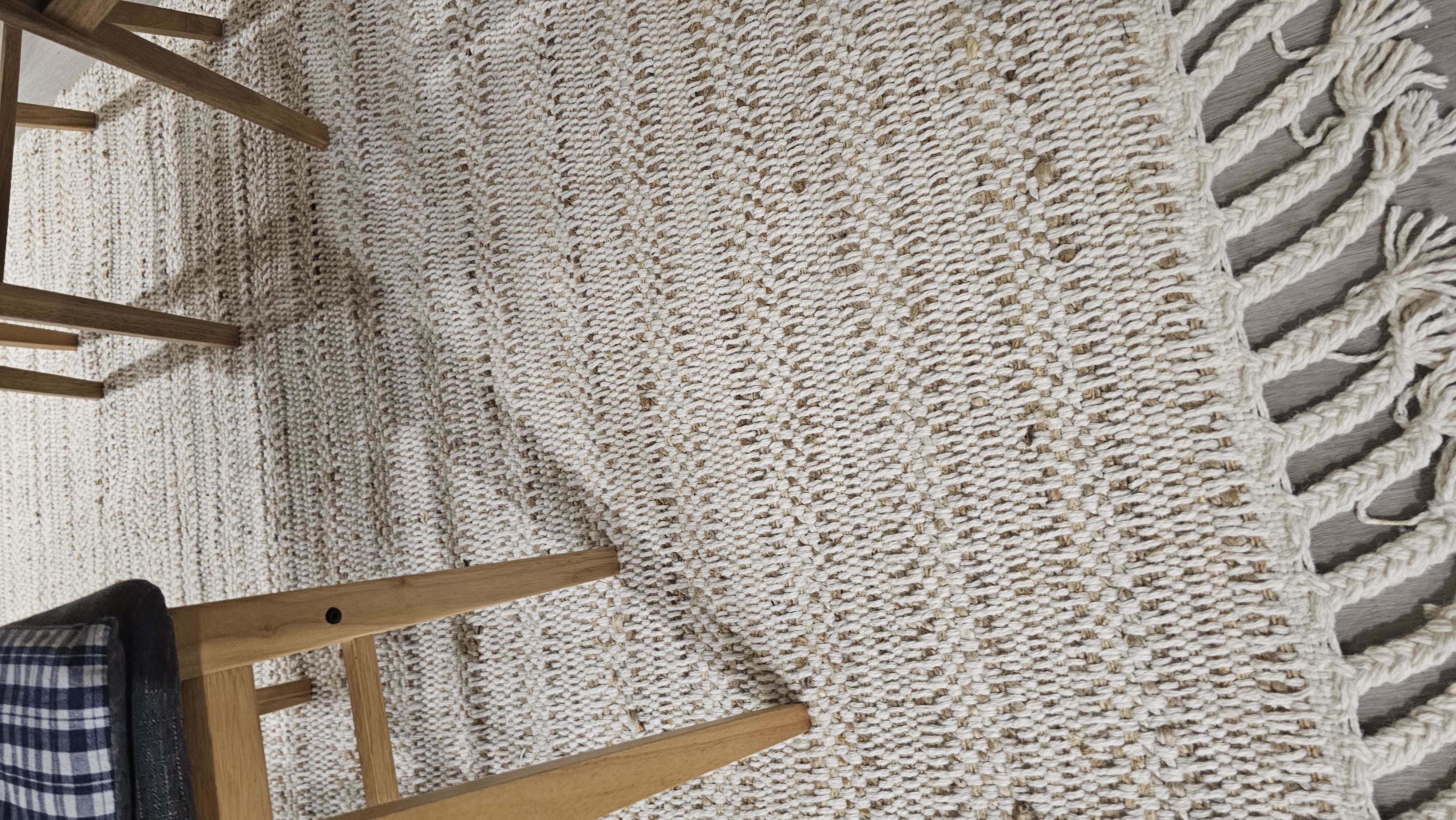 Acael Wool Jute Rug (3 Sizes) - 2.3m x 1.6m