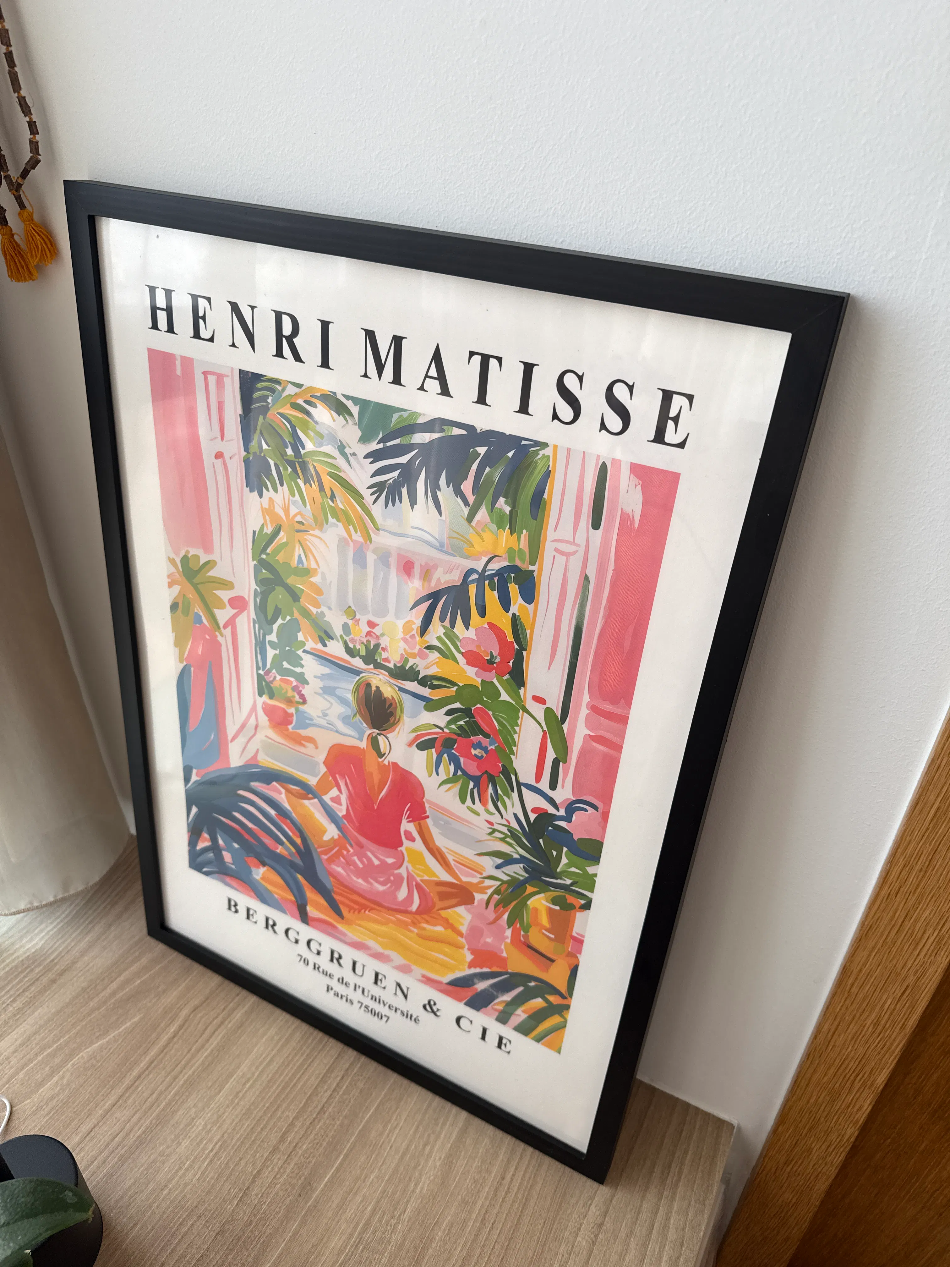 A2 Size Wooden Frame - Black