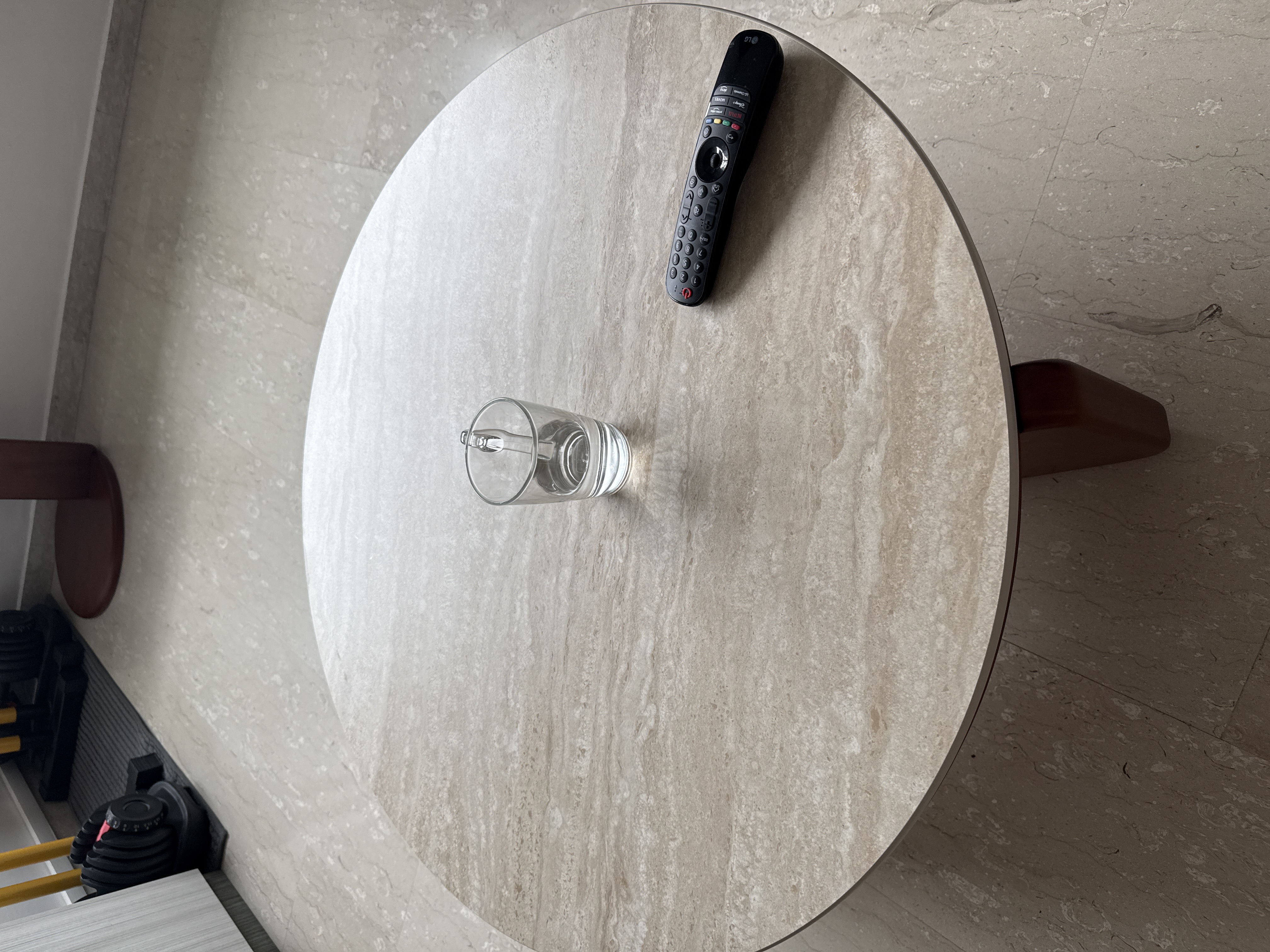 Customer home photo 4: Love the height of this coffee table. I use it to eat while watching tv, and even do some revision with my children! It's really solid made and does not move easily. Highly recommend!
