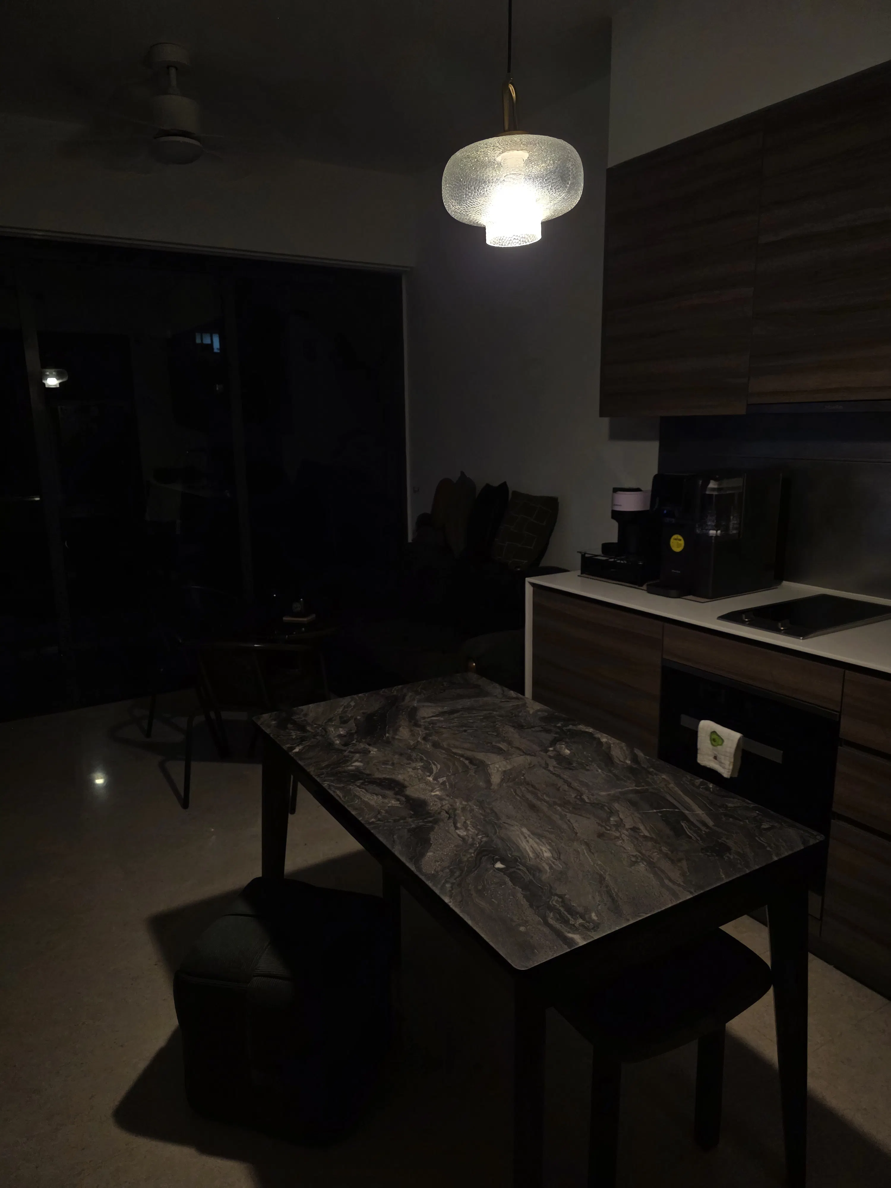 Customer home photo 1: Pendant light is pretty.