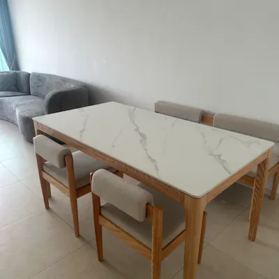 Customer home photo 12: It looks super stylish but the finishing could’ve been better