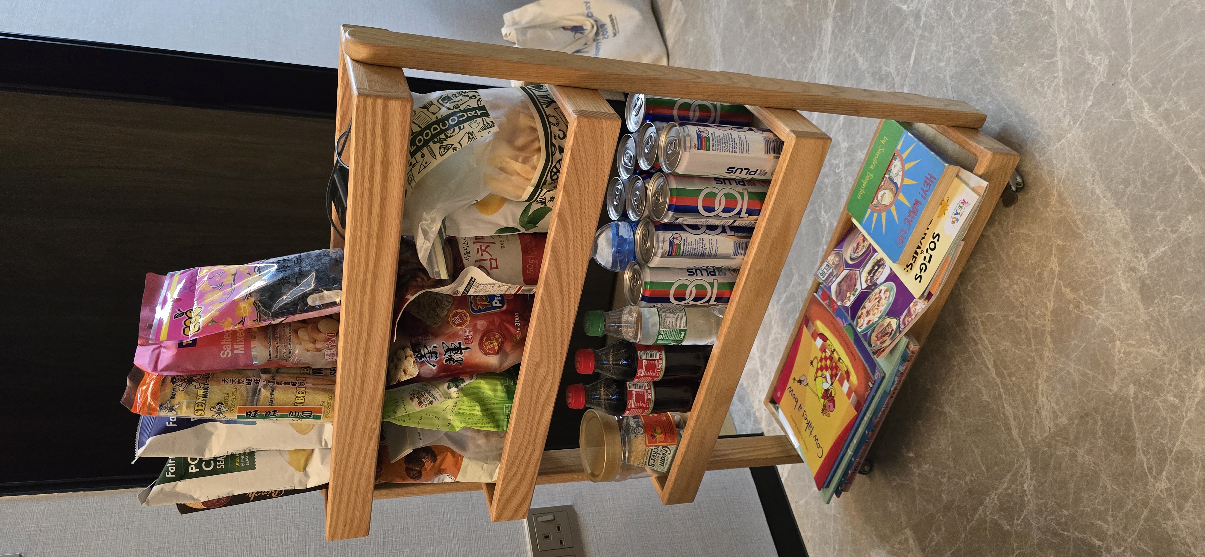 Customer home photo 2: Great trolley for snacks, drinks and books etc