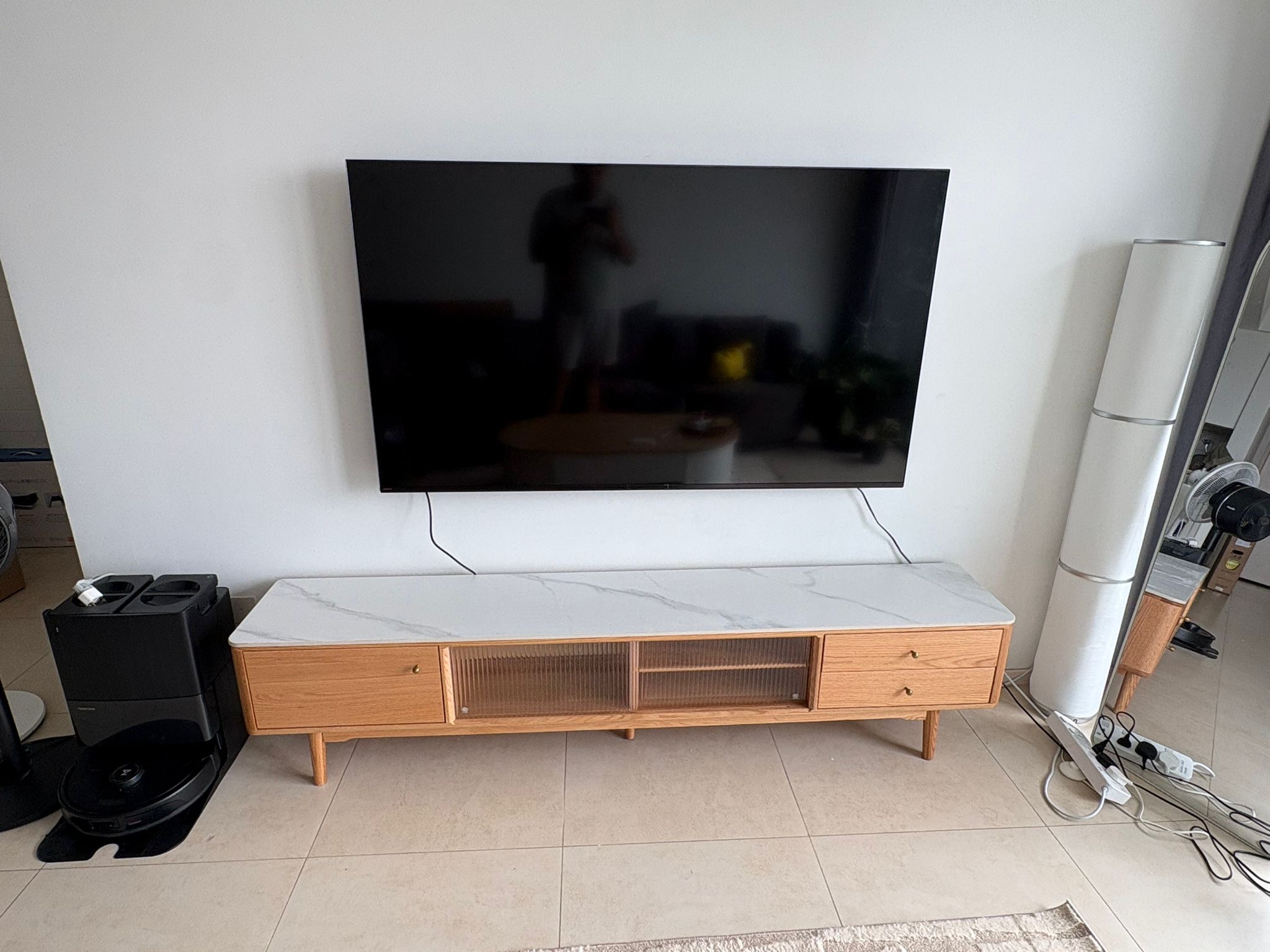 Customer home photo 24: Just uplifts the whole room. Paired it with the Adelyn dining set and it goes perfect!