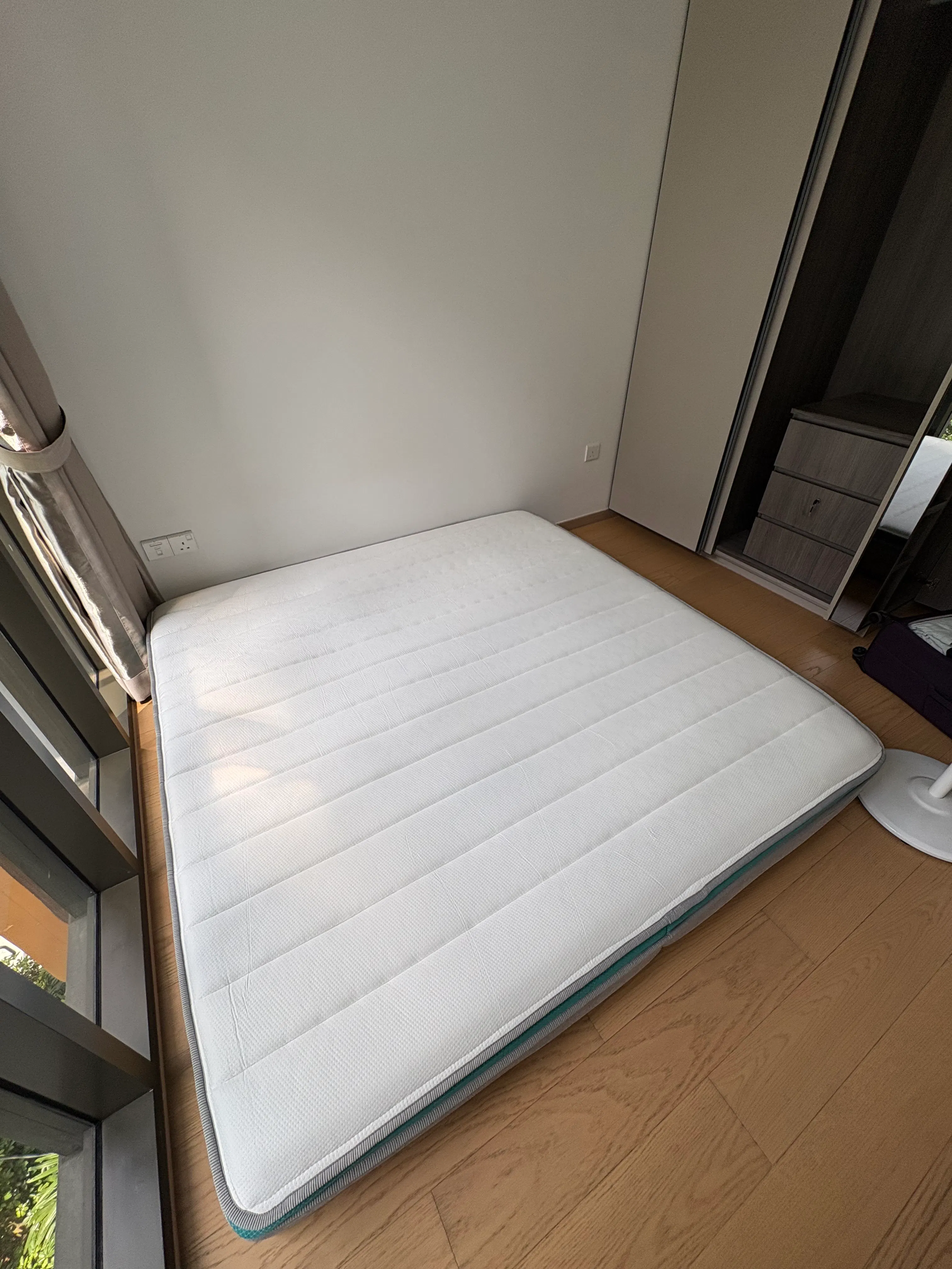 Customer home photo 2: It’s a wonderful mattress, loving it so far. Less than 1 week sleeping on it but all has been great!