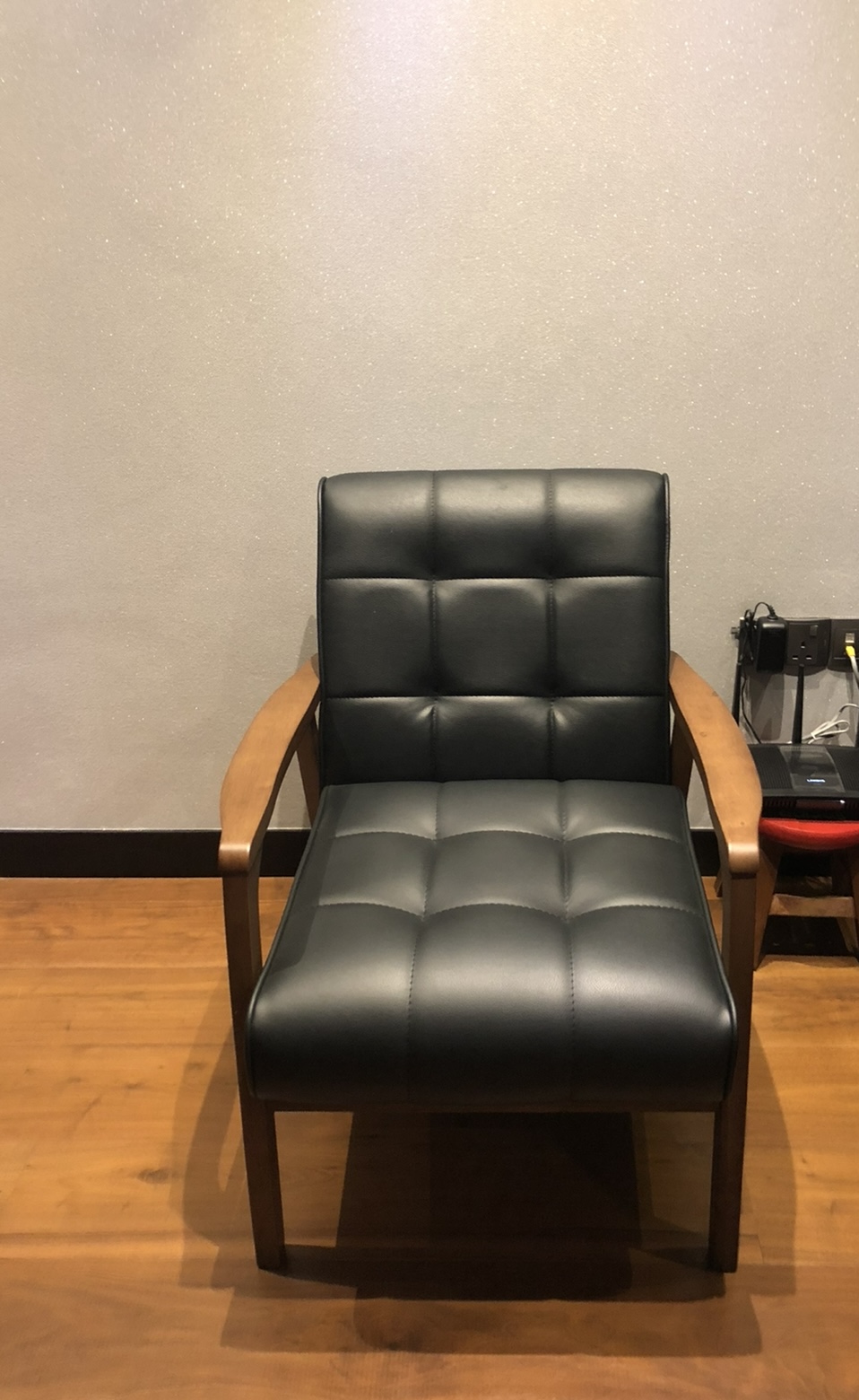 Customer home photo 7: The sofa seat is quite firm yet not too hard. Comfortable seating.