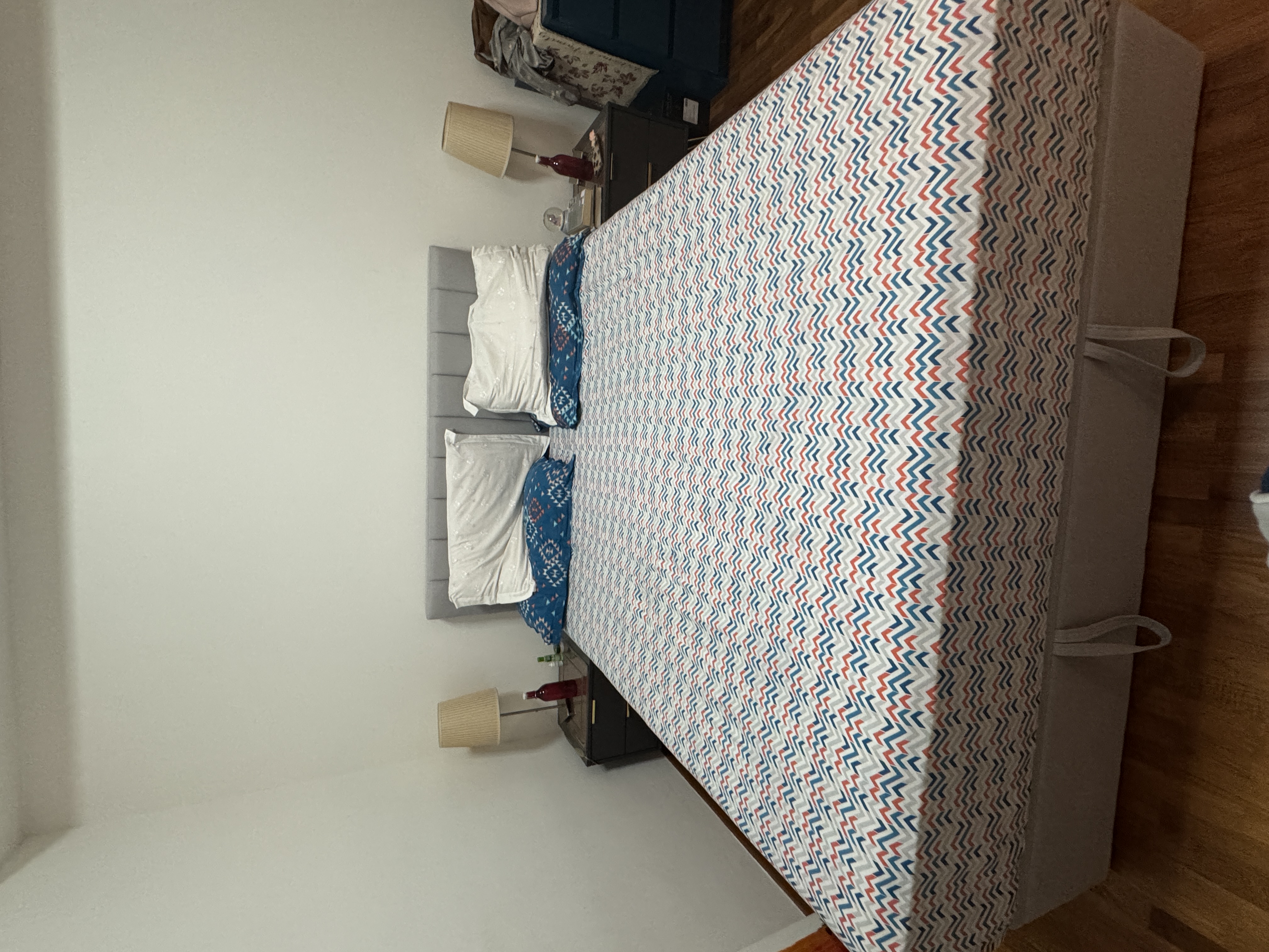 Audrey Queen Storage Bed - Silver Fox (Fabric)