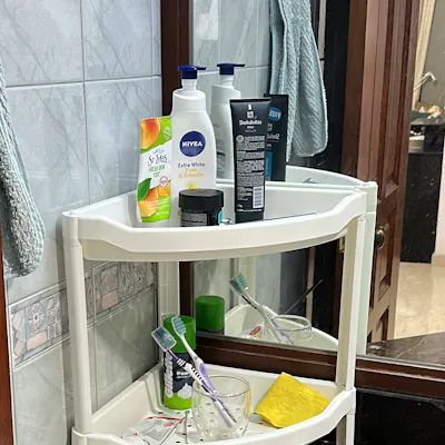 Customer home photo 2: Nice product for bathroom.