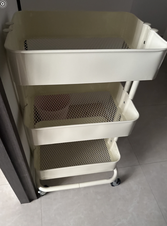 Customer home photo 6: Love this for my room! The color is nice and it will help keep my things off the ground and organized.