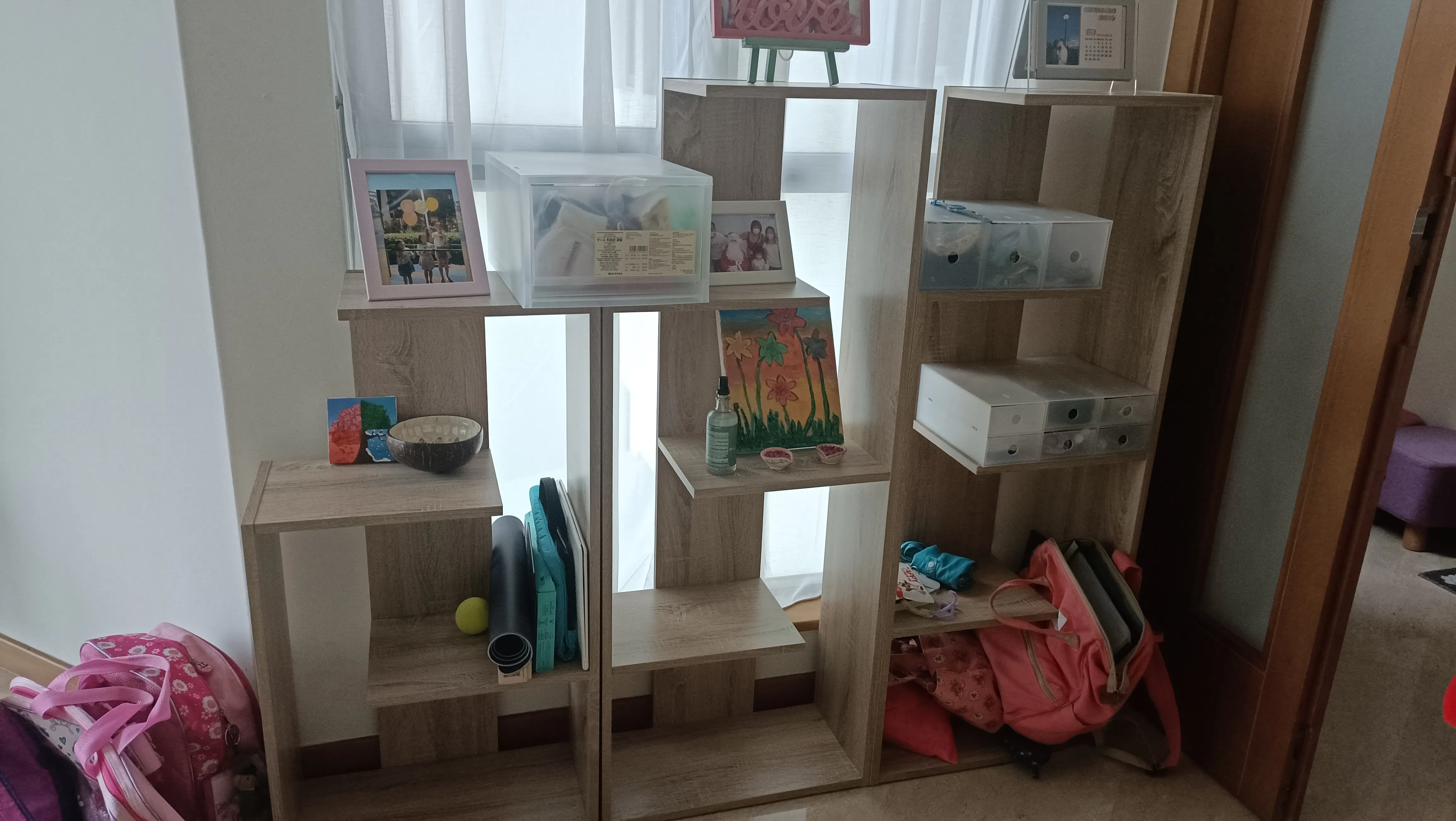 Customer home photo 2: My items are now neater with more shelving. The quality is good and not filmsy.