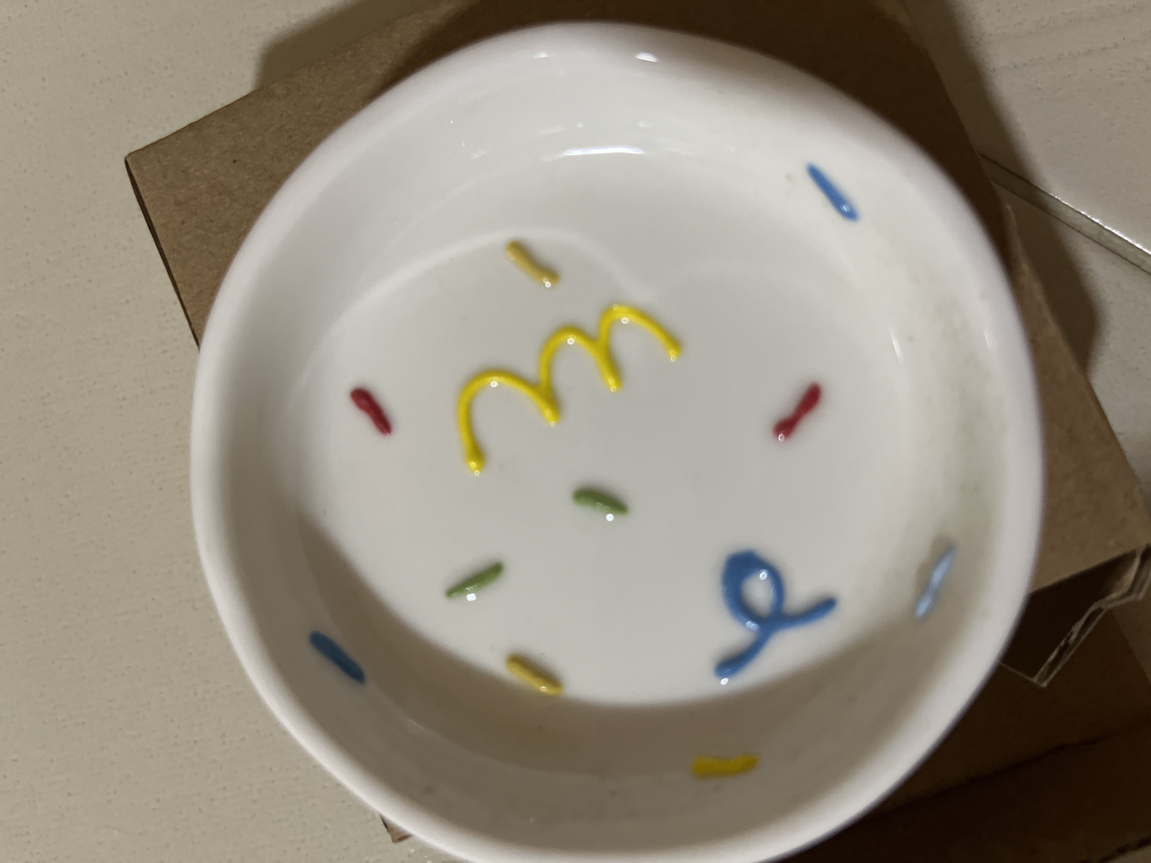 Customer home photo 1: The saucer is of thick quality. Value for money