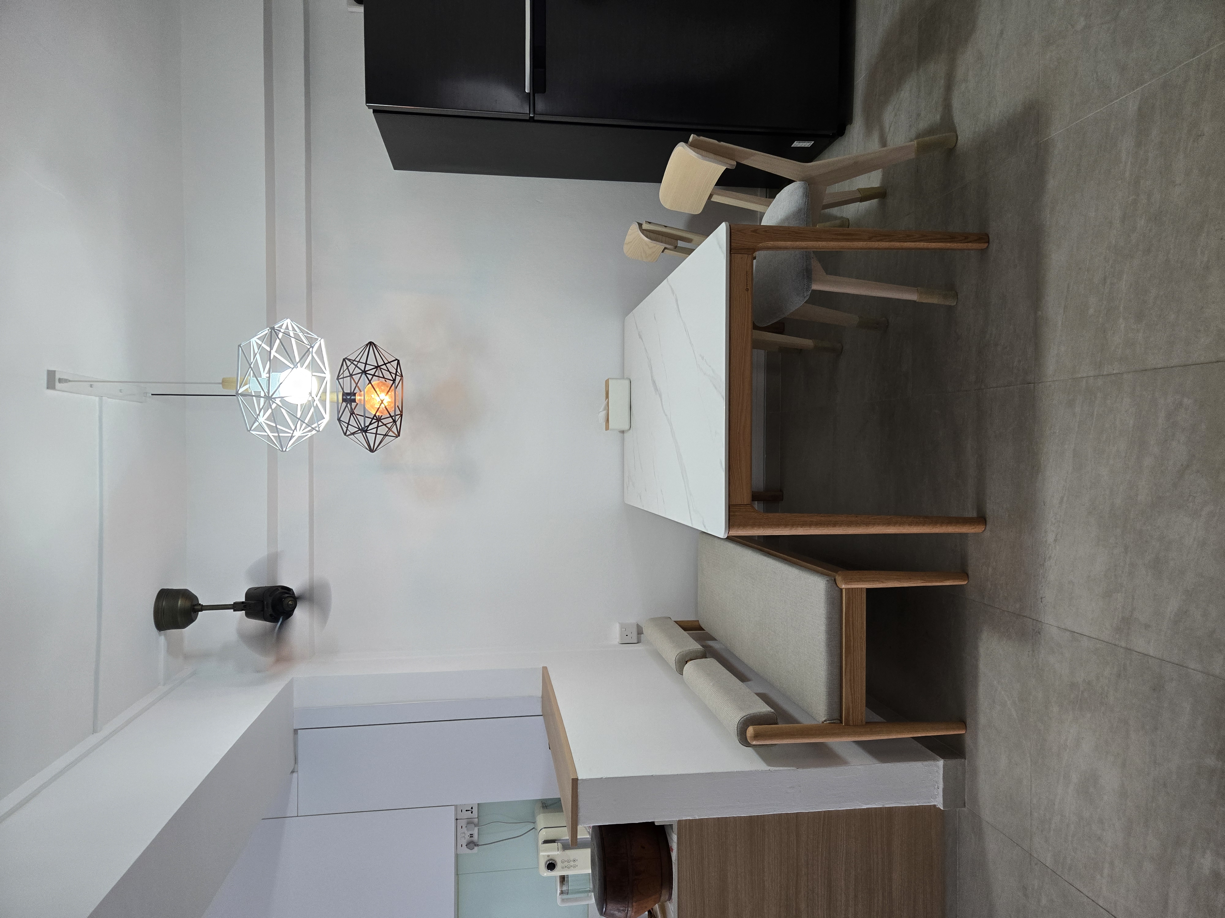 Customer home photo 18: Solid n looks really nice. Saw in the showflat n ordered it. Been a week & so far nonossues. Del person also assembled nicely