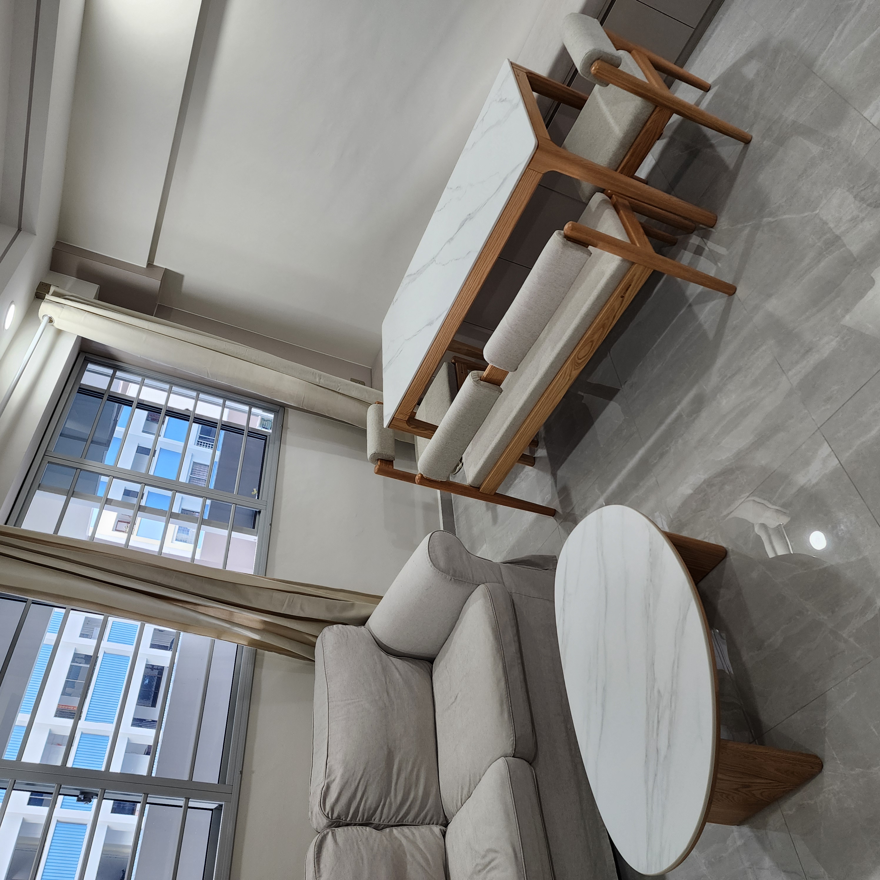 Customer home photo 2: Small and compact, loved it! Fits and match the dining set and the overall theme of the house too!
