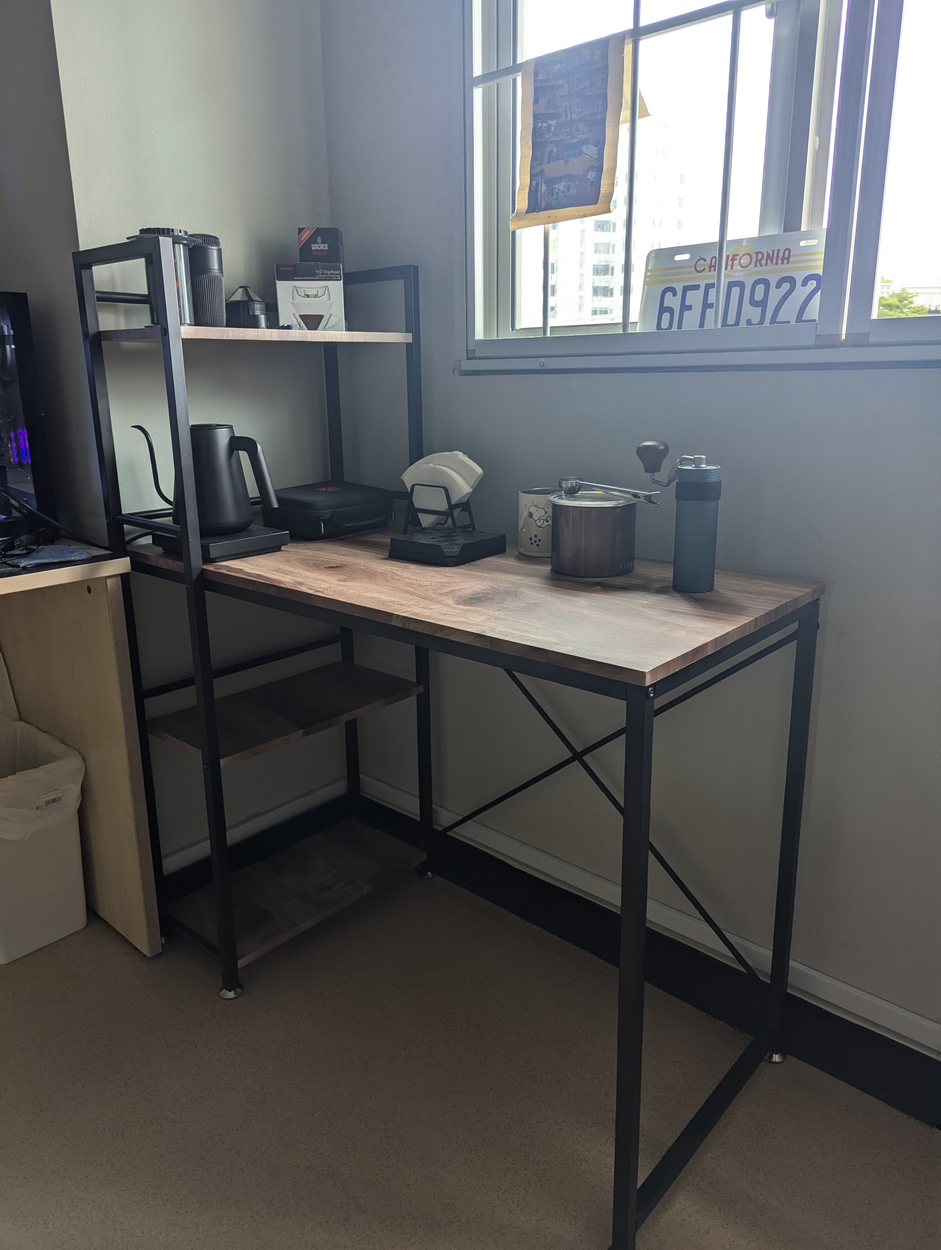 Customer home photo 2: nice and sturdy. perfect for my books and coffee stuff.