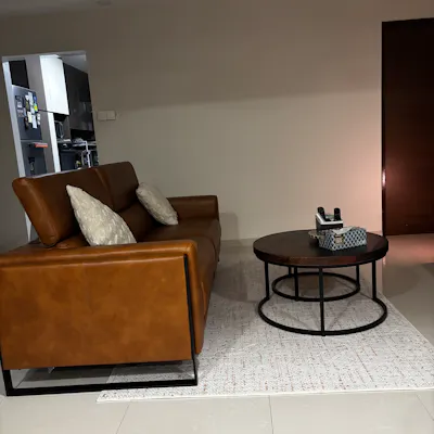 Customer home photo 1: The carpet is light n smooth , comfortable to sit on it too .
