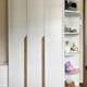 Miah 3 Door Wardrobe with Open Shelves - White