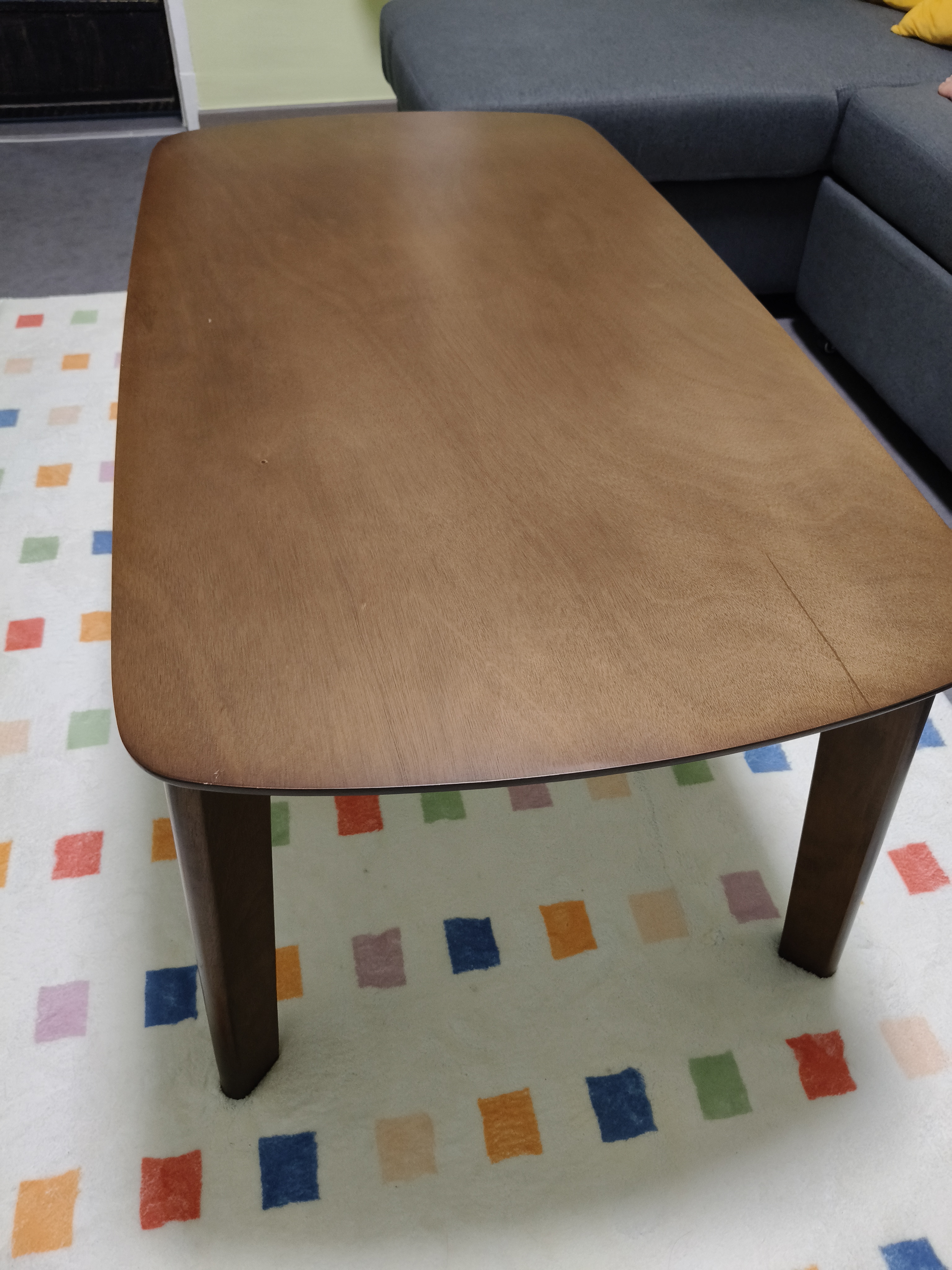 Hiace High Coffee Table - Walnut