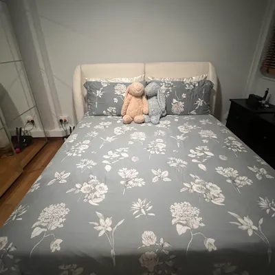Customer home photo 2: Fall in love with the bed frame and good quality too