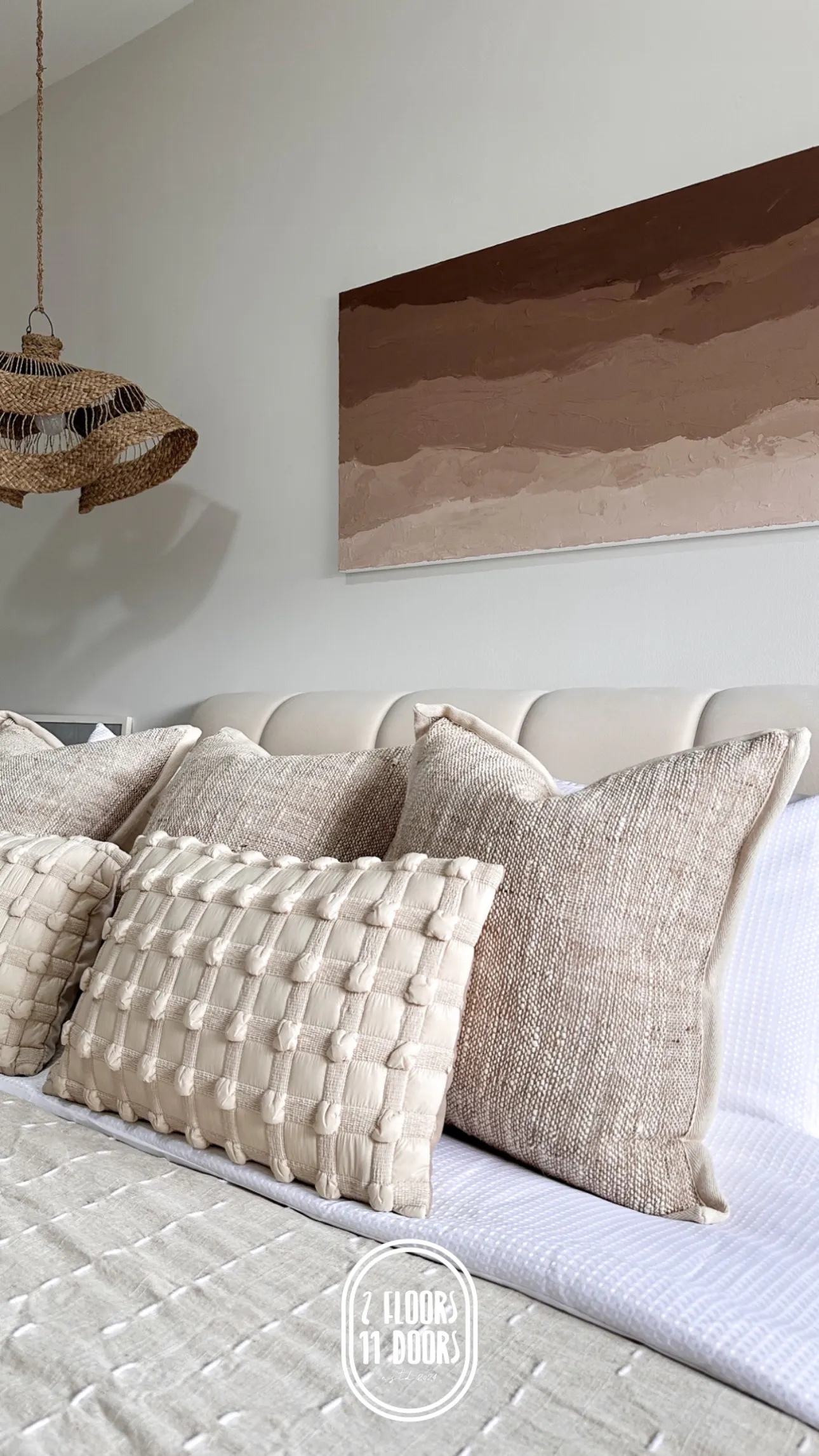 Customer home photo 2: Ordered this plus the lumbar cushion covers and it was perfect! Soft and the price is awesome!