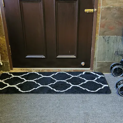 Customer home photo 7: Just the prefect length for my doorway. Have been buying these on repeat mode for the past 4 years. Awesome quality!