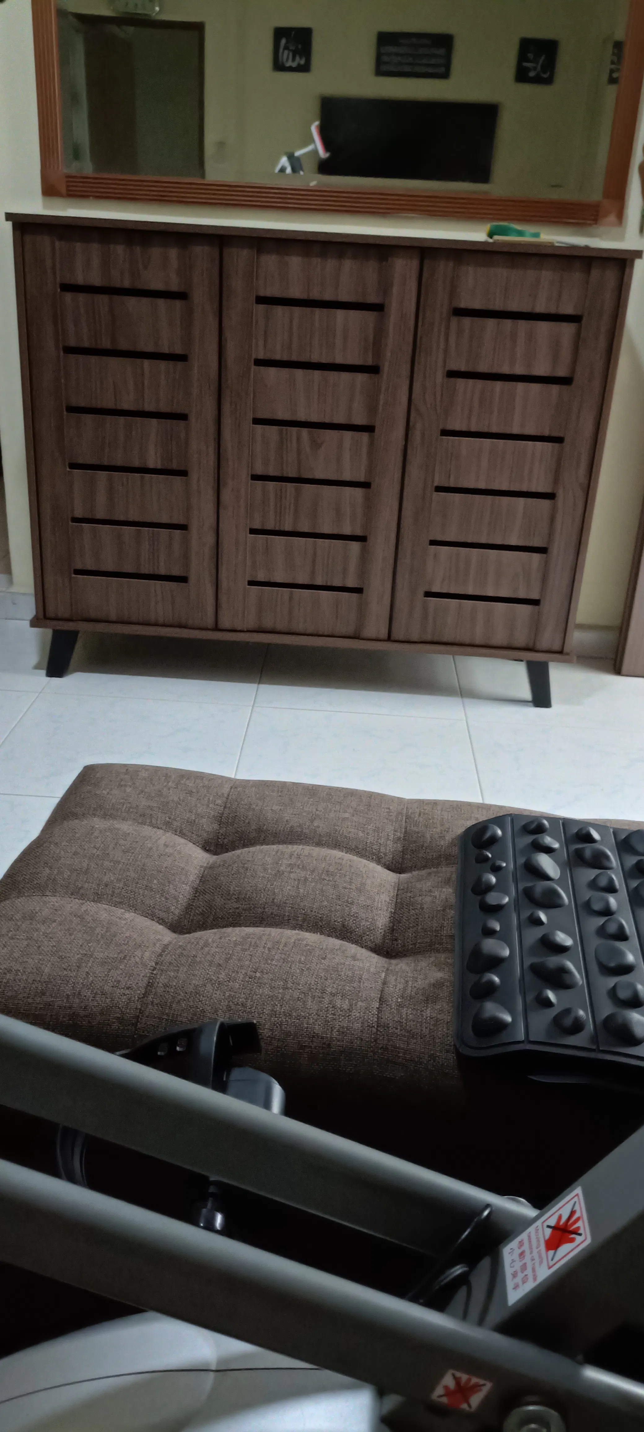Issoria 3 Door Shoe Cabinet