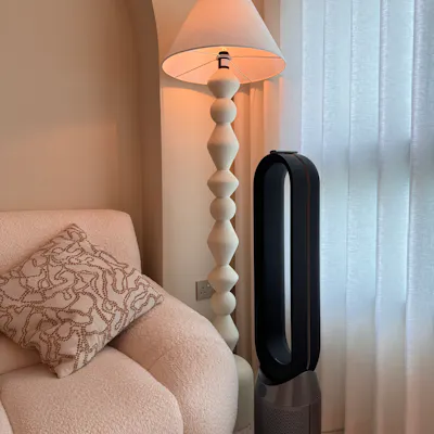 Customer home photo 1: This was the sofa I lingered on the longest during my first showroom visit. The deep seat lets me lounge comfortably, with great head support. Plus, its modular design meant I could choose the perfect size for my space.