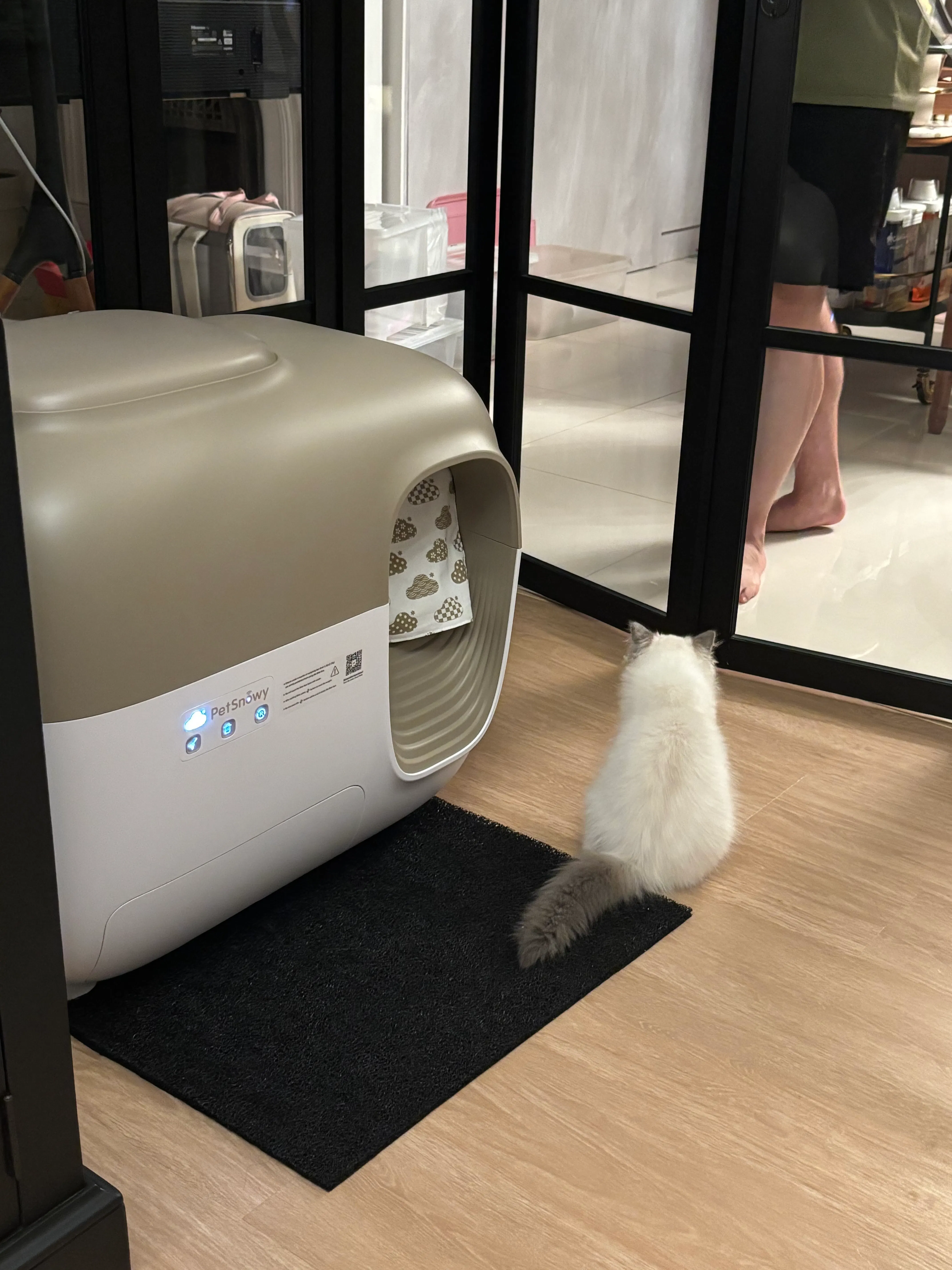 PetSnowy SNOW+ Self-Cleaning Cat Litter Box
