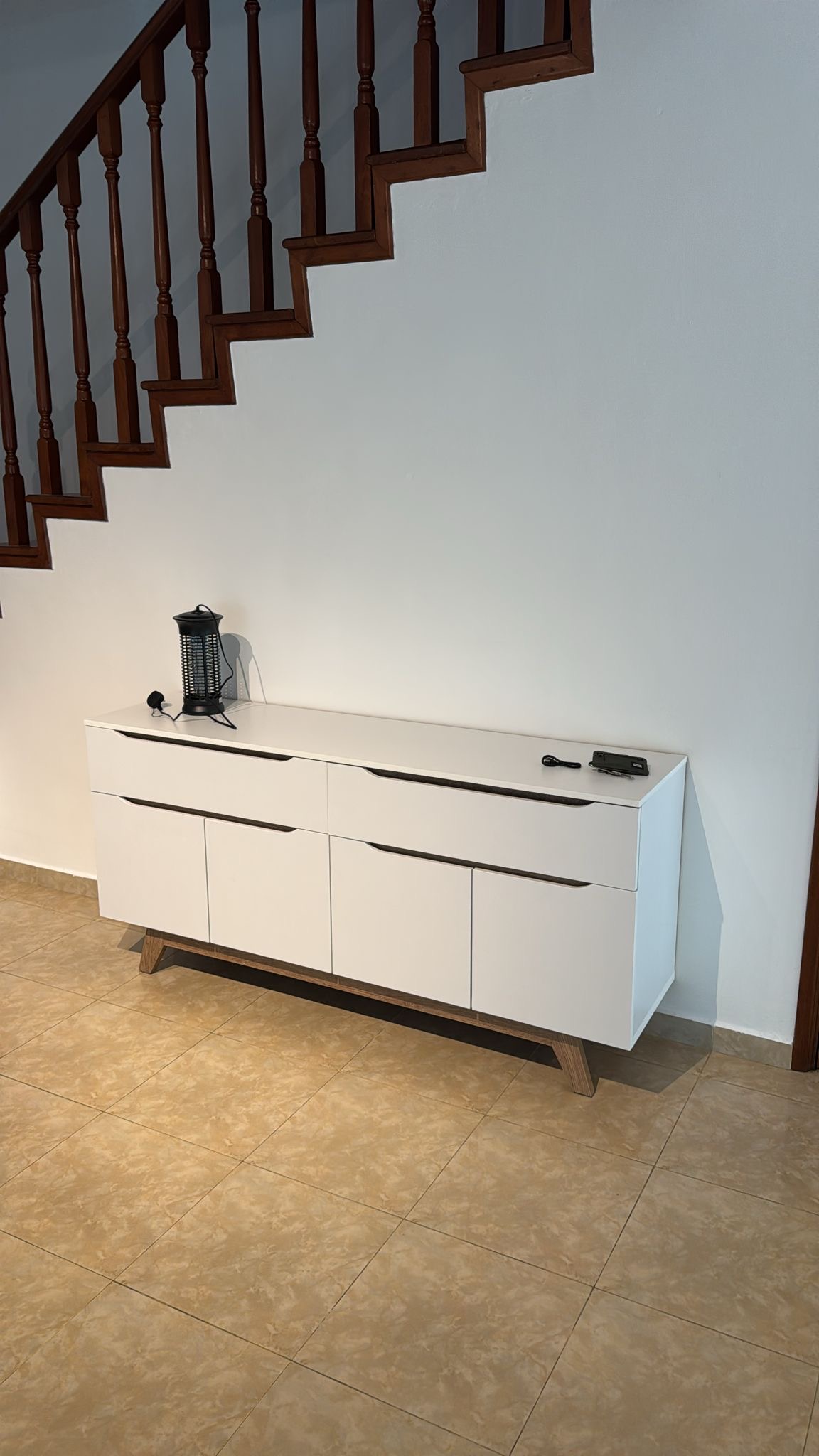 Customer home photo 2: Installation done smoothly and furniture was true to pic! No regrets 👍