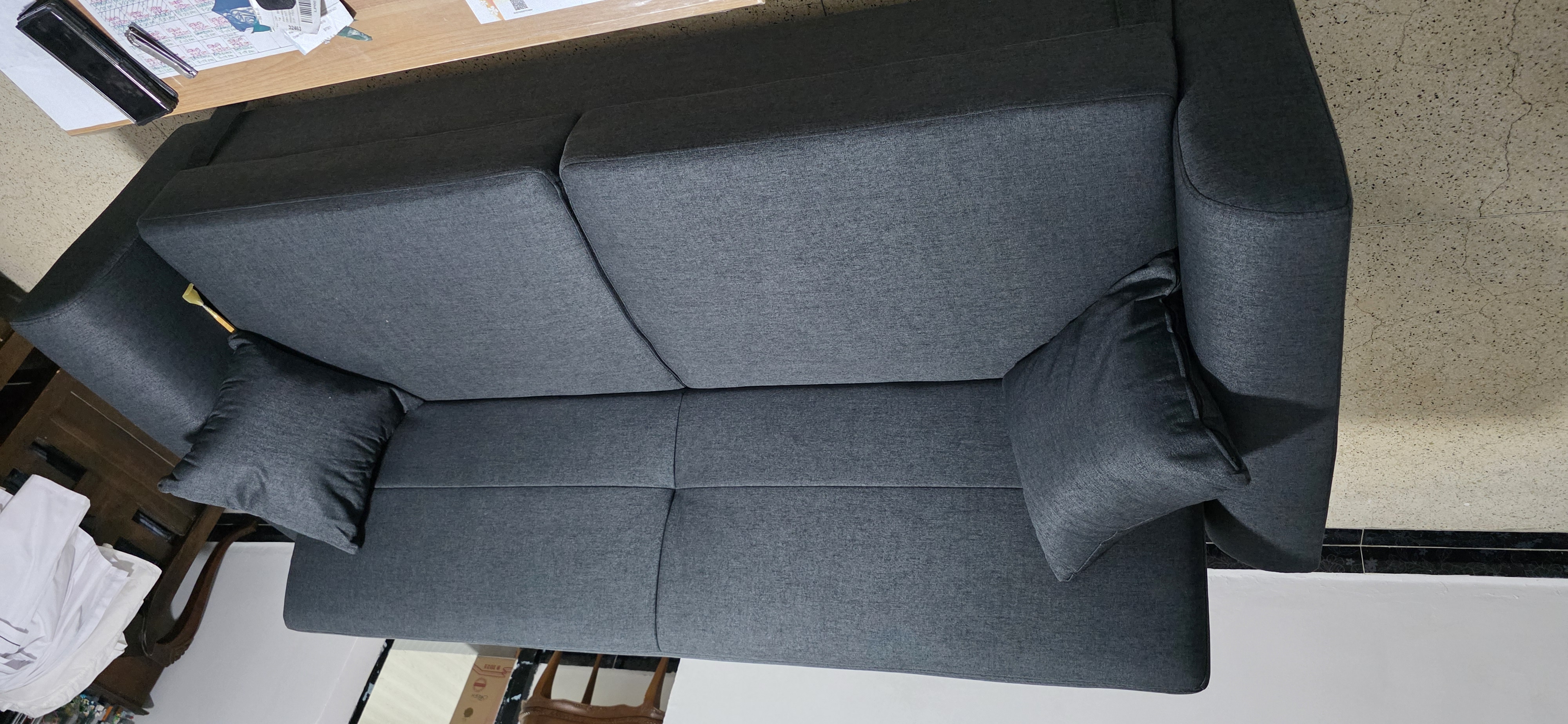 Boston 3 Seater Storage Sofa Bed - Orion