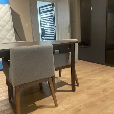 Customer home photo 2: Chairs are sturdy and fit in our space nicely!