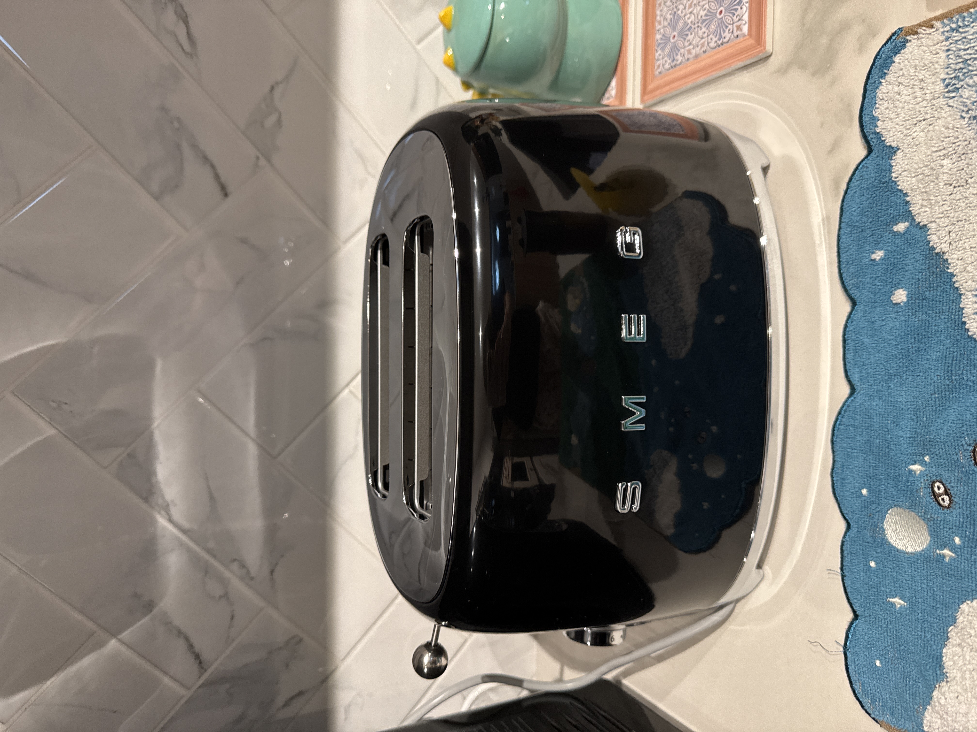 Smeg 2-Slice Toaster - Black