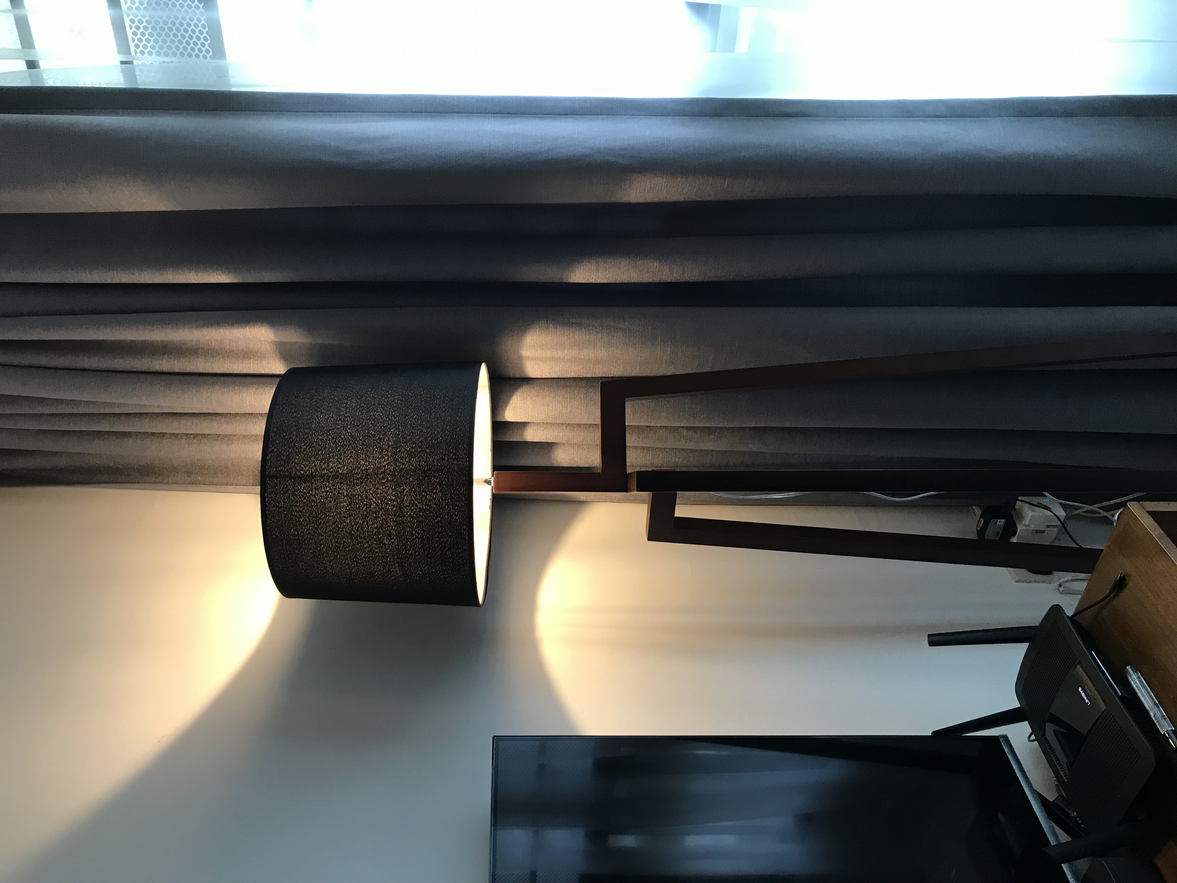 Customer home photo 5: I absolutely love the floor lamp. Although the lamp shade has some issue, Hipvan is kind enough to help me settle it. Thank you!