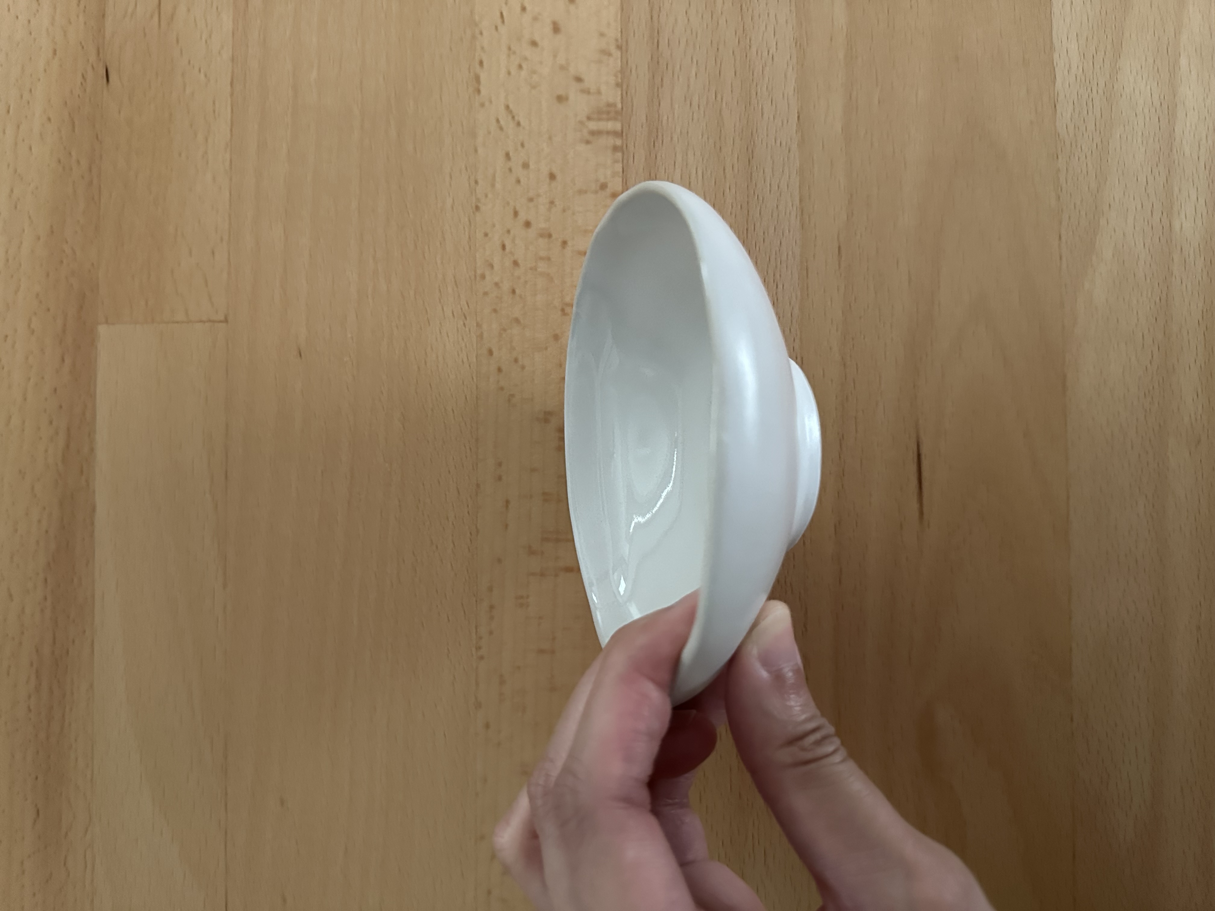Customer home photo 1: Simple dish that matches well with any dining set up.