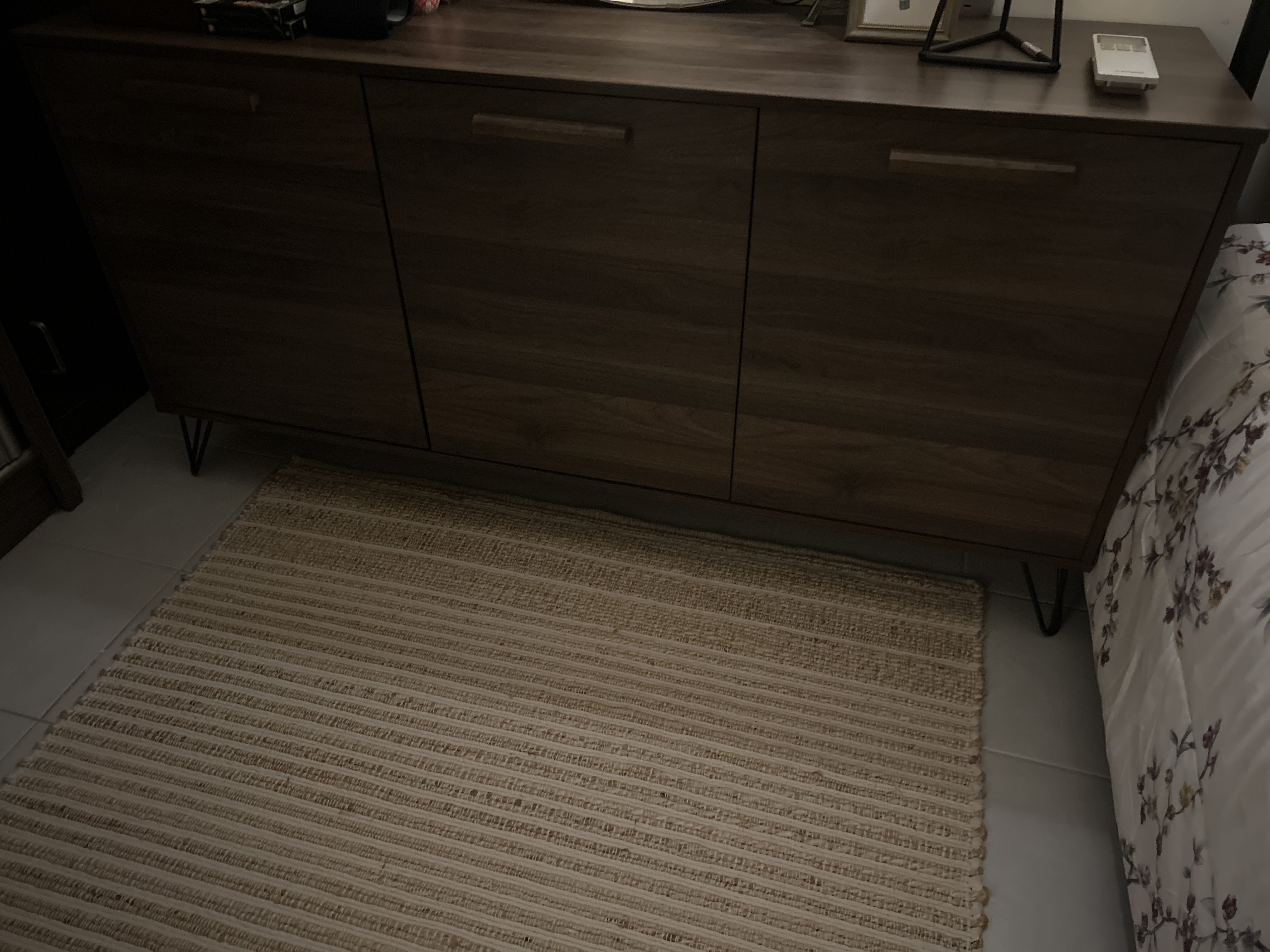Customer home photo 4: The sideboard I used as dressing table. Spacious. Quality is good.