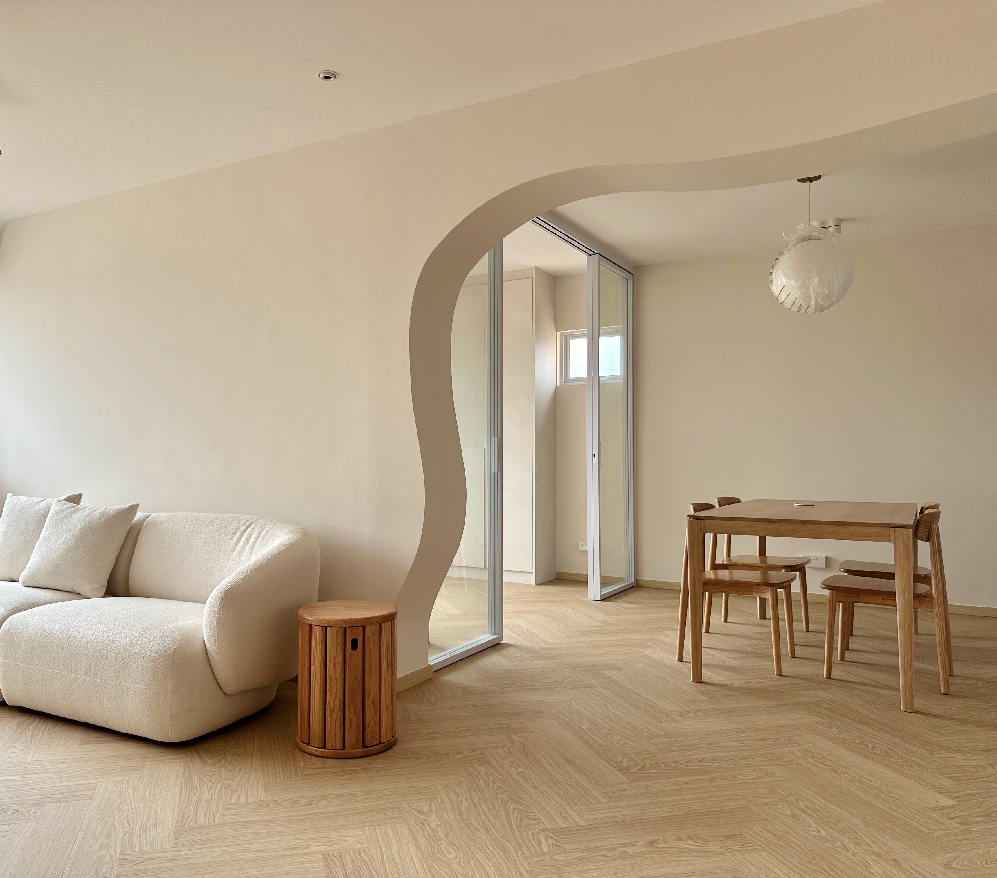 Customer home photo 6: Sturdy, neat design and fits out woody aesthetic